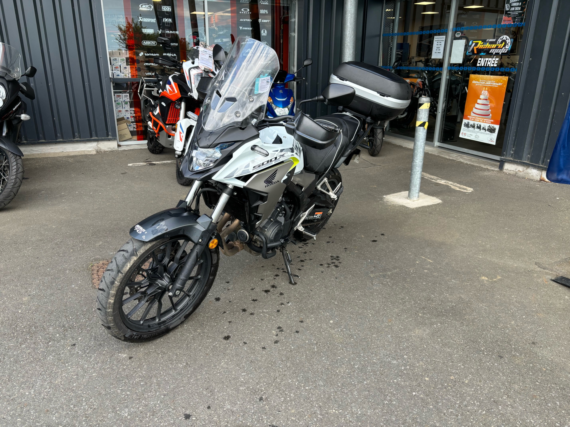 photo de HONDA CB 500 X 500 occasion de couleur  en vente à Tregueux n°1