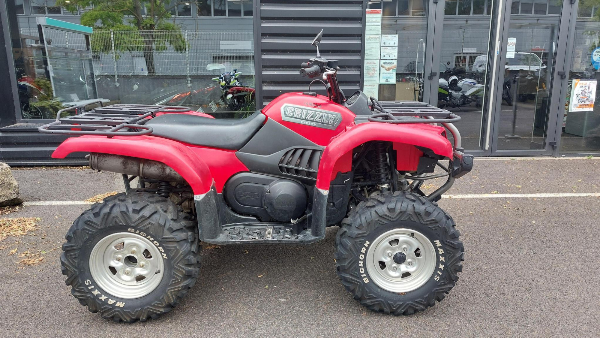 photo de YAMAHA GRIZZLY 660 660 occasion de couleur  en vente à Nancy n°3