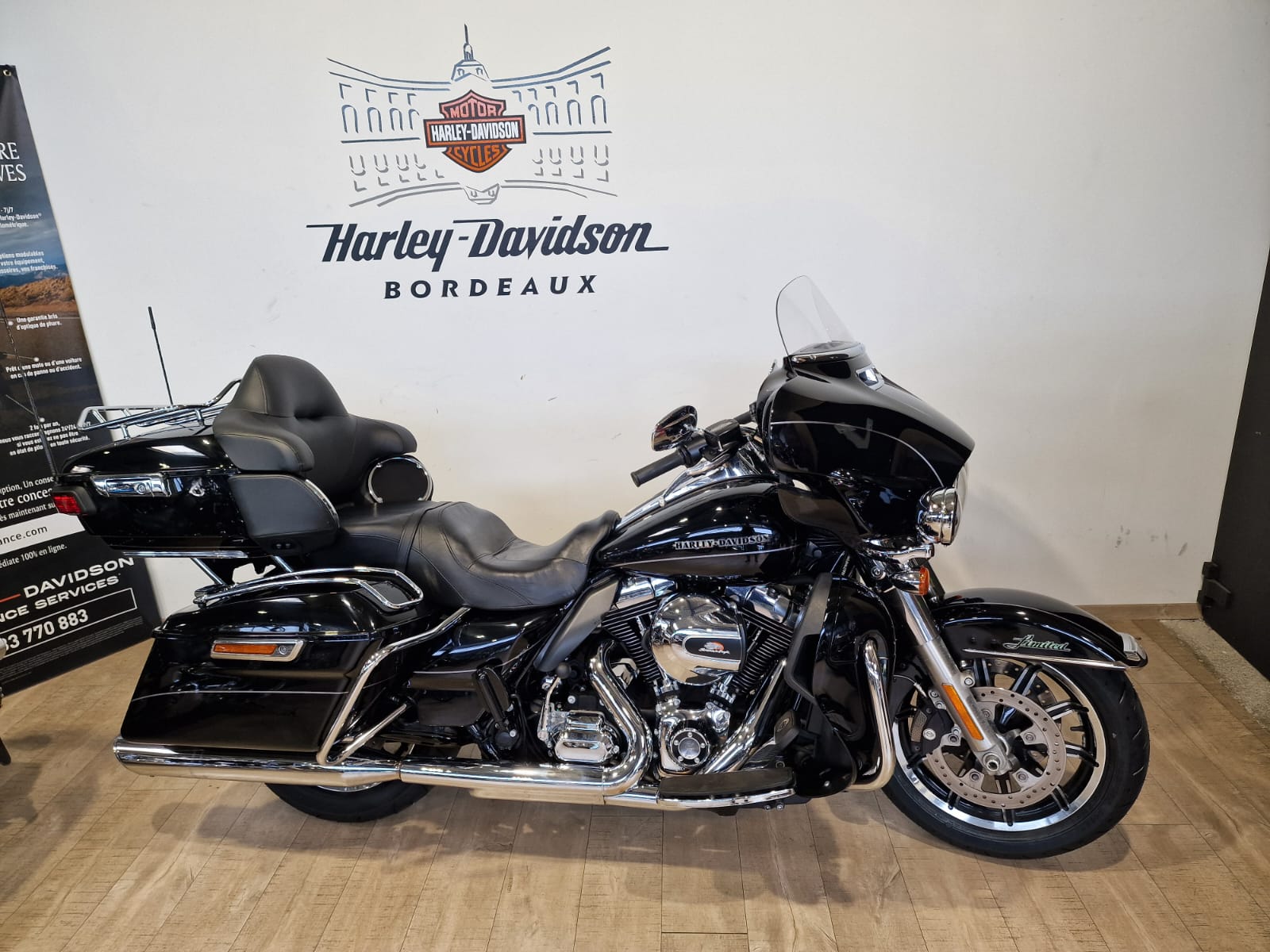 photo de HARLEY DAVIDSON TOURING ELECTRA GLIDE 1690 ULTRA 1690 occasion de couleur  en vente à Begles n°3