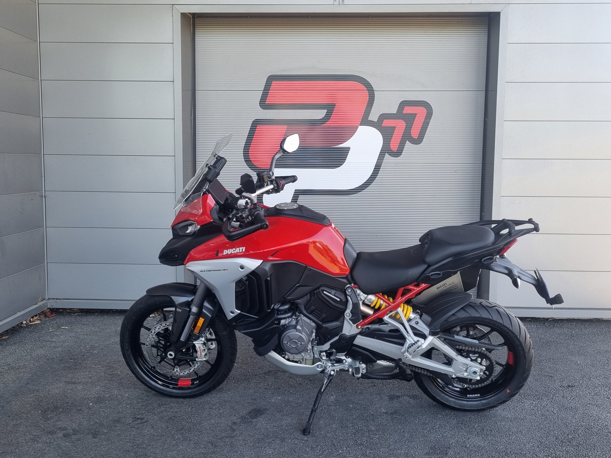 photo de DUCATI MULTISTRADA V4S FULL 1153 occasion de couleur  en vente   Vert St Denis