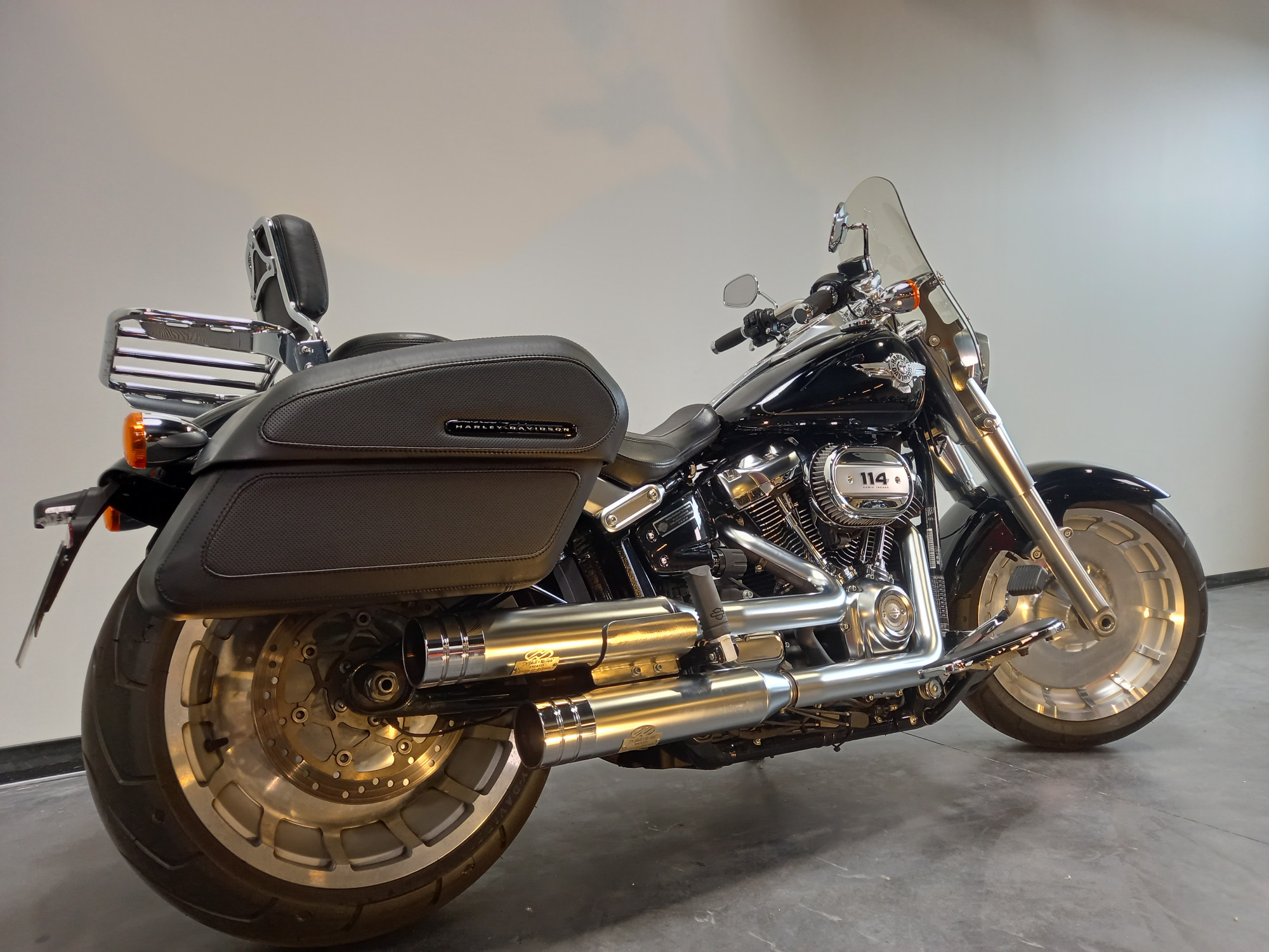 photo de HARLEY DAVIDSON SOFTAIL FAT BOY 1868 1868 occasion de couleur  en vente à Boe n°2