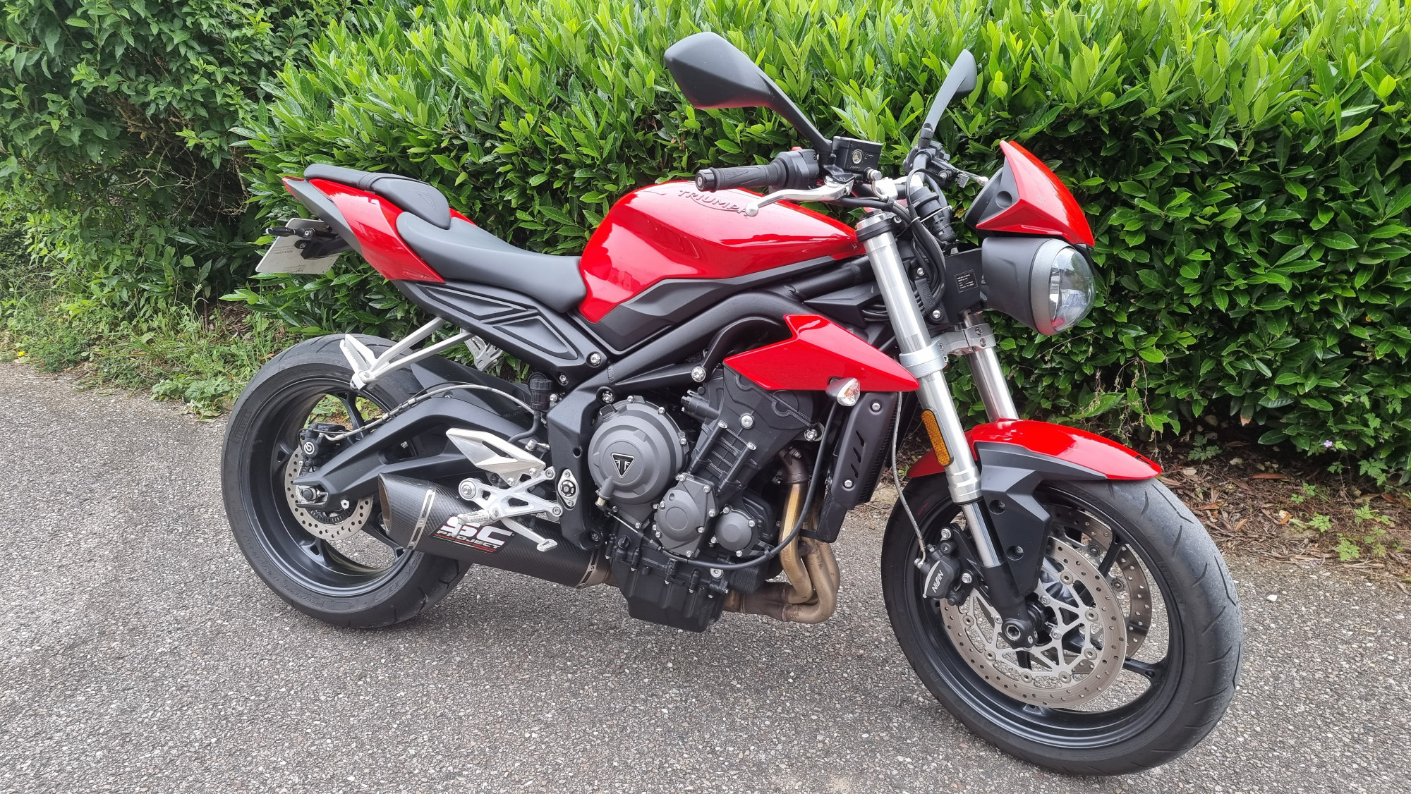 photo de TRIUMPH STREET TRIPLE 660 S A2 660 occasion de couleur  en vente à Dommartin Les Toul n°3