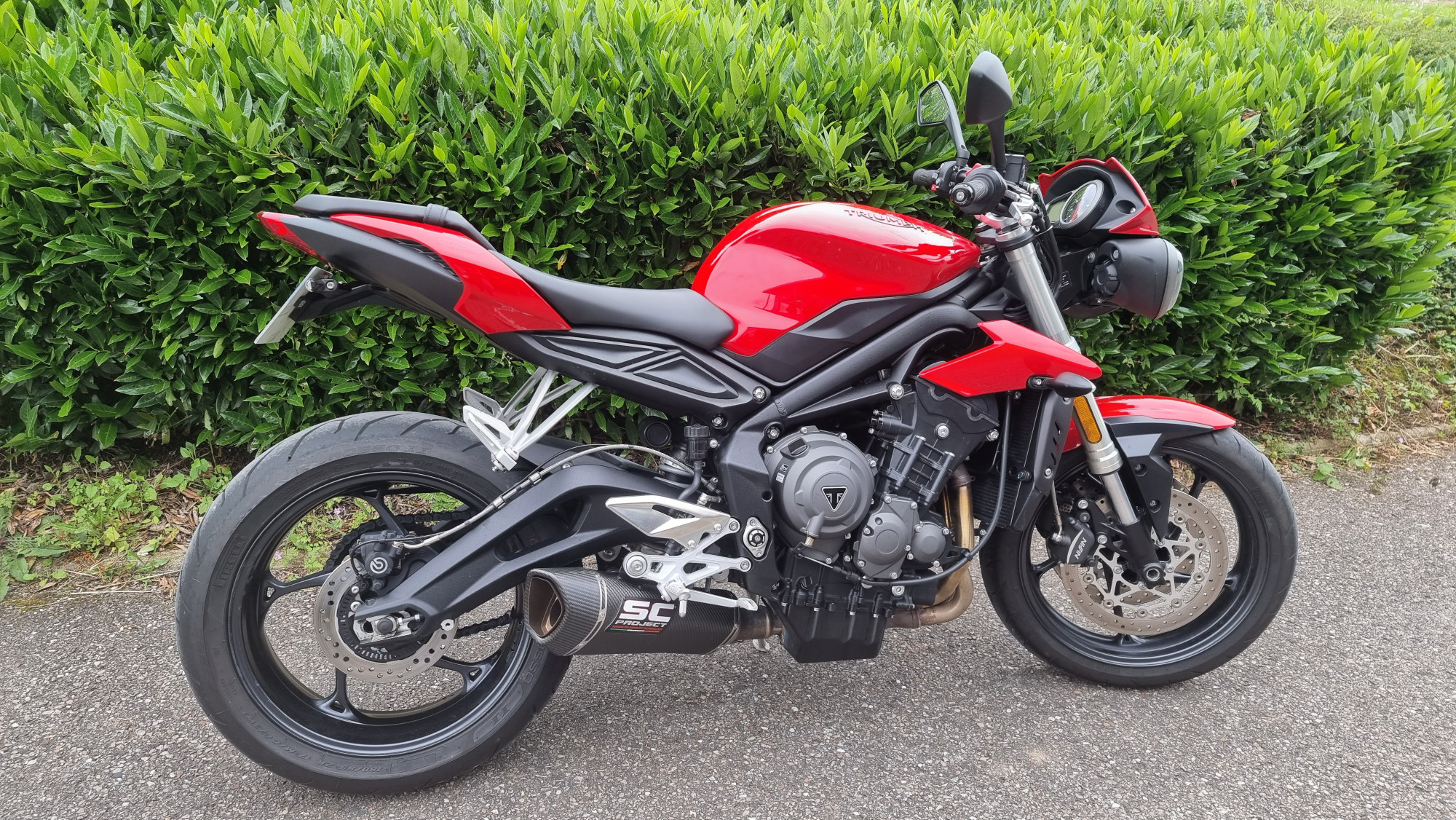 photo de TRIUMPH STREET TRIPLE 660 S A2 660 occasion de couleur  en vente   Dommartin Les Toul