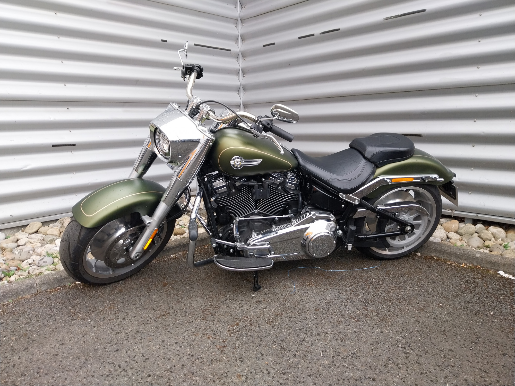 photo de HARLEY DAVIDSON SOFTAIL FAT BOY 1868 1868 occasion de couleur  en vente à Brignais n°3