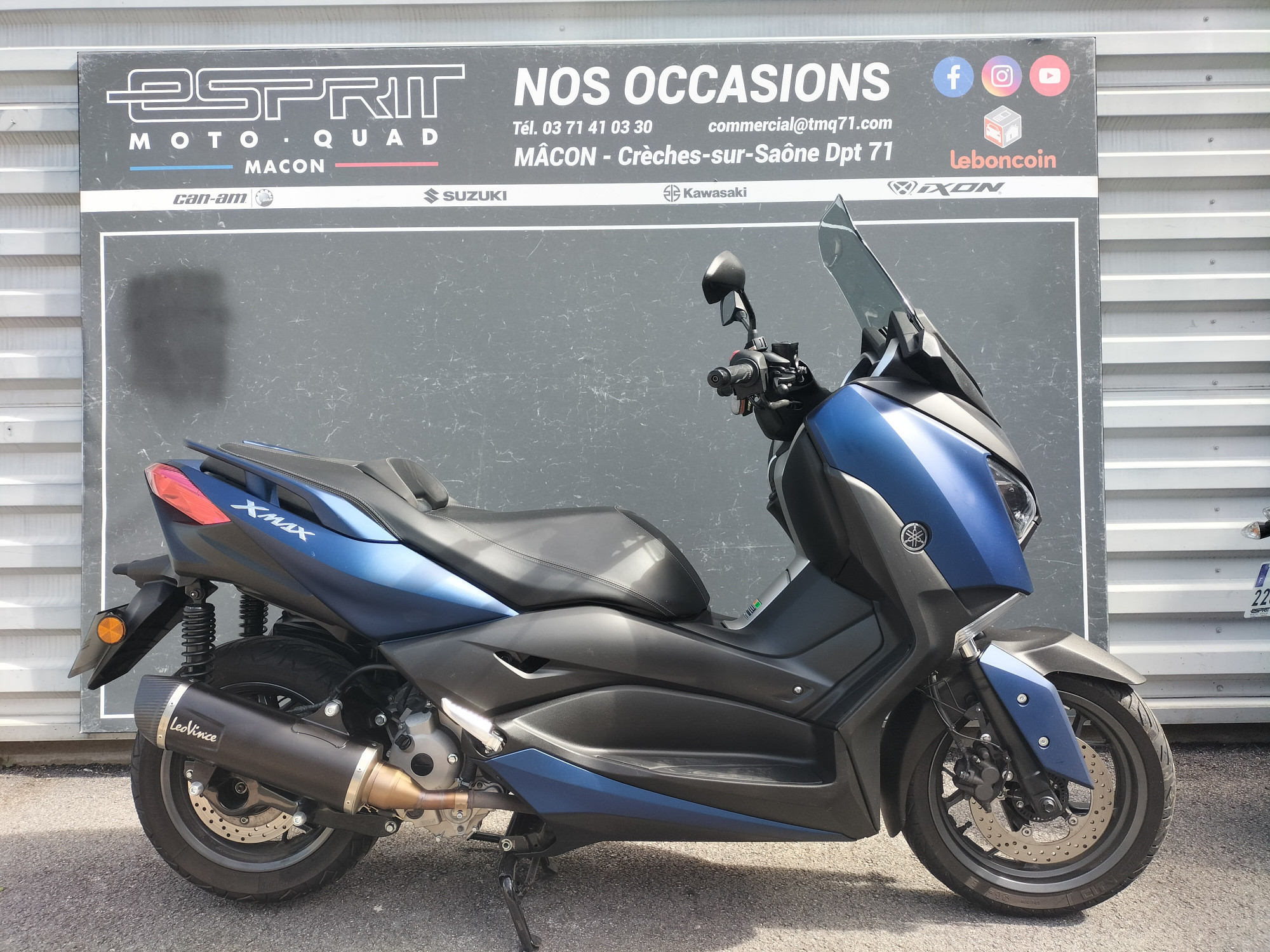 photo de YAMAHA XMAX 300 300 occasion de couleur  en vente à Creches Sur Saone n°3