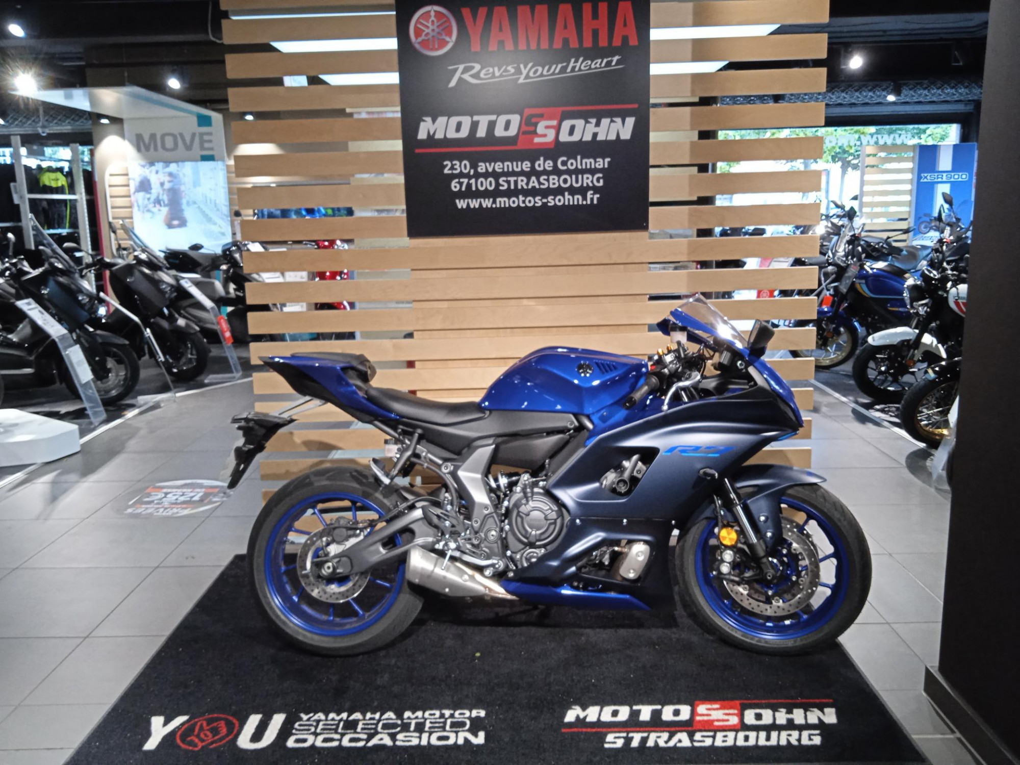 photo de YAMAHA YZF-R7 689 occasion de couleur  en vente à Strasbourg n°3