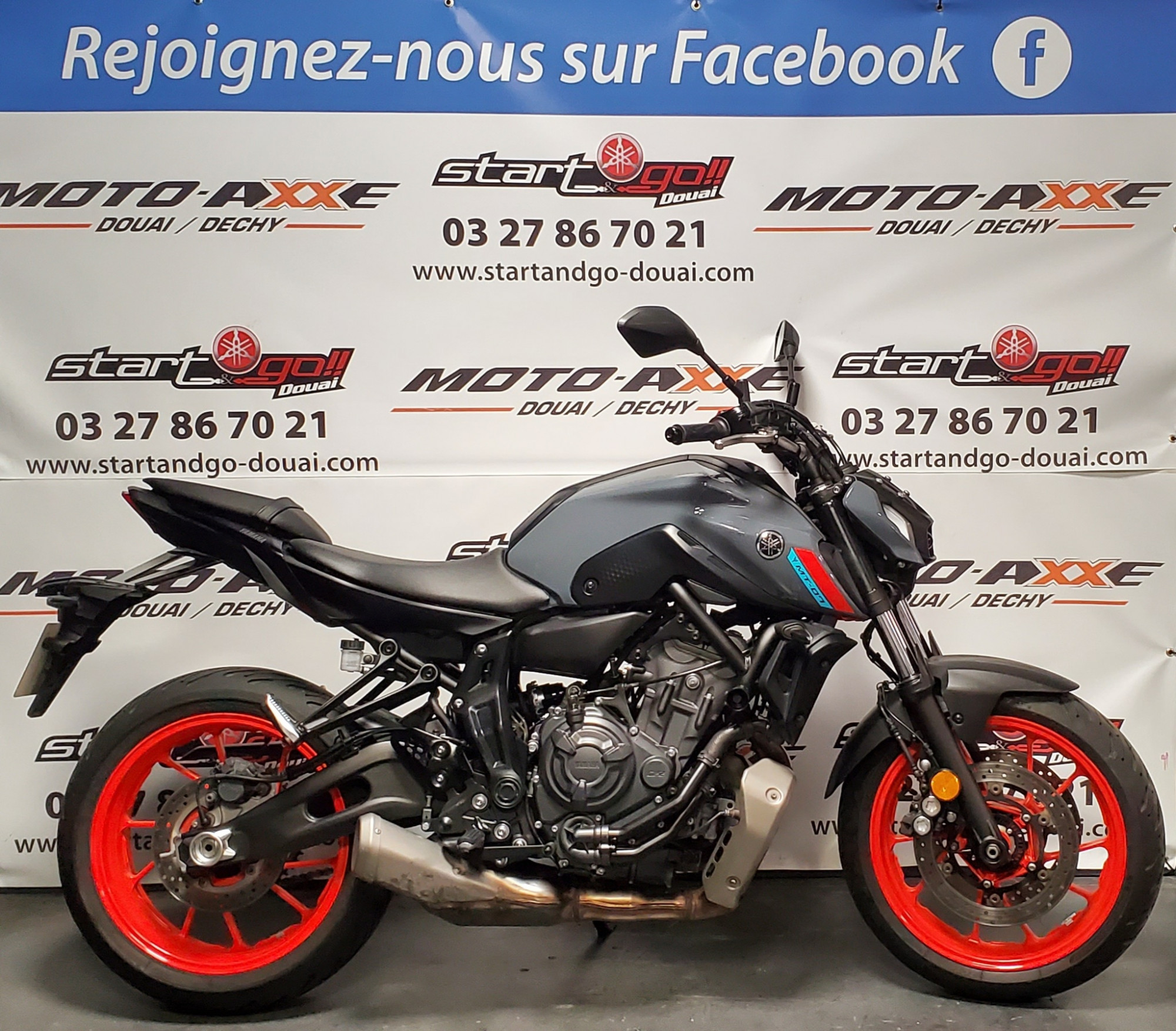 Annonce moto Yamaha MT-07 (47.5CV)