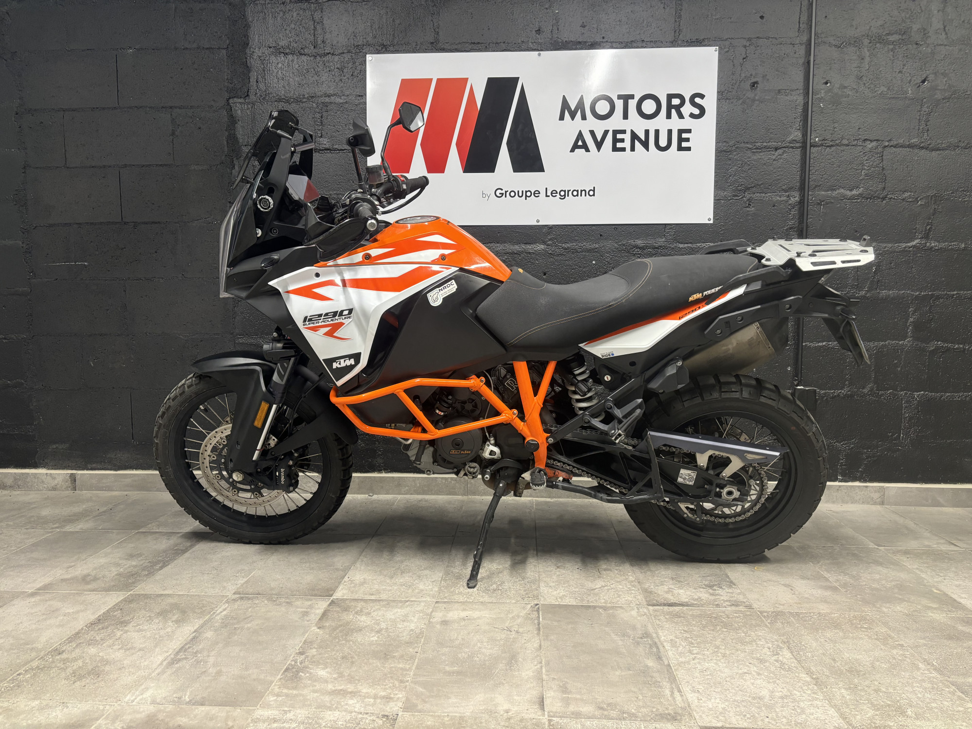 photo de KTM 1290 SUPER ADVENTURE R 1290 occasion de couleur  en vente à Tours n°1