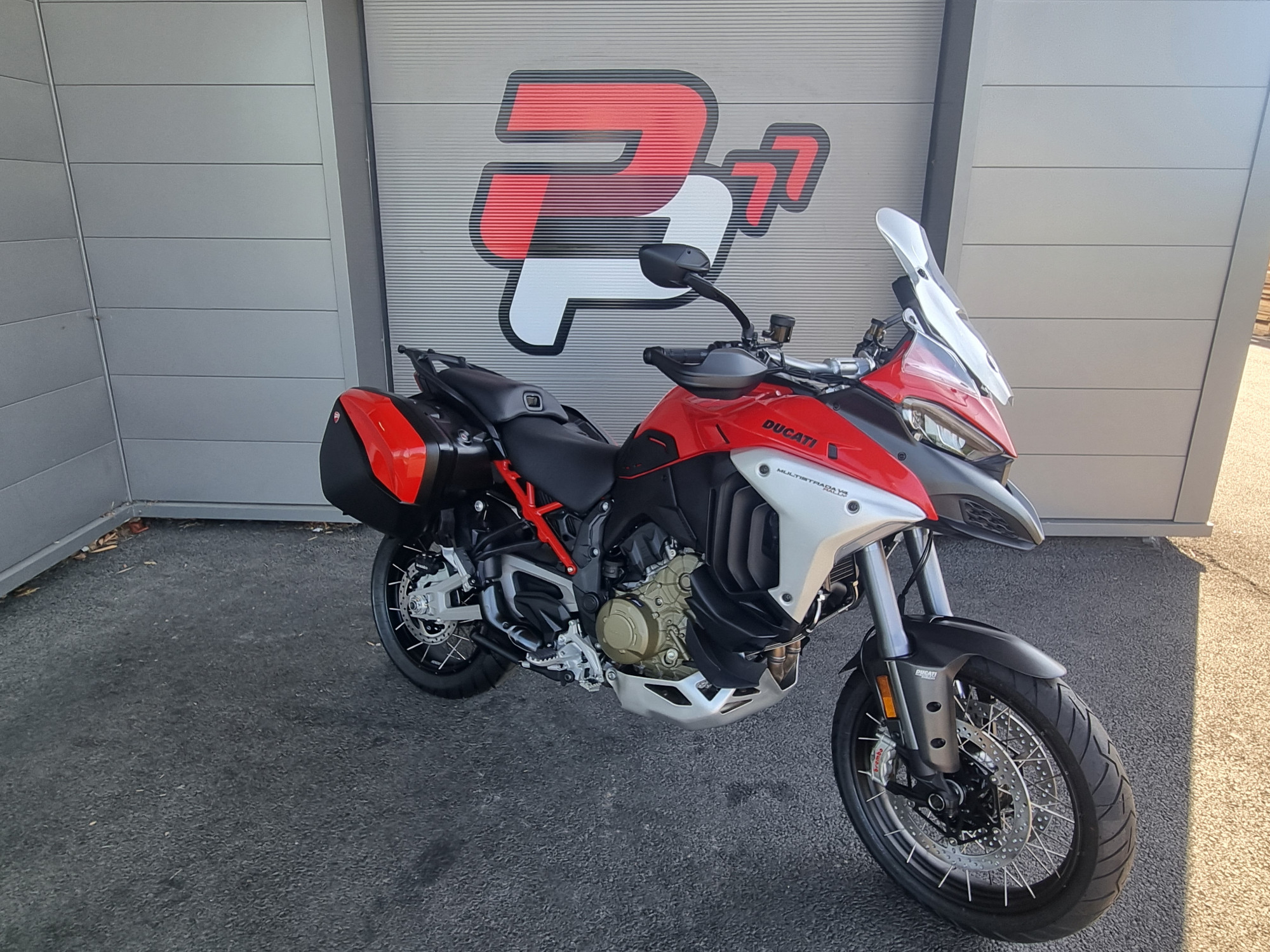 photo de DUCATI MULTISTRADA V4S RALLY FULL ADVEN 1158 occasion de couleur  en vente   Vert St Denis