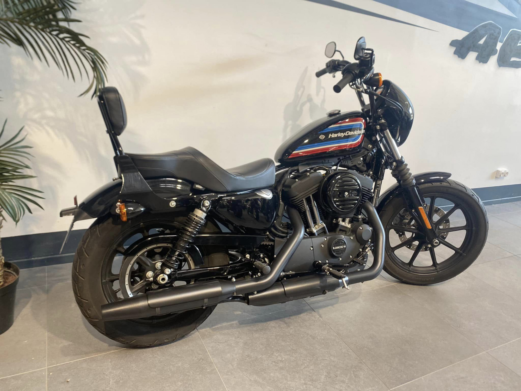 photo de HARLEY DAVIDSON SPORTSTER IRON 1200 1200 occasion de couleur  en vente à Abbeville n°2