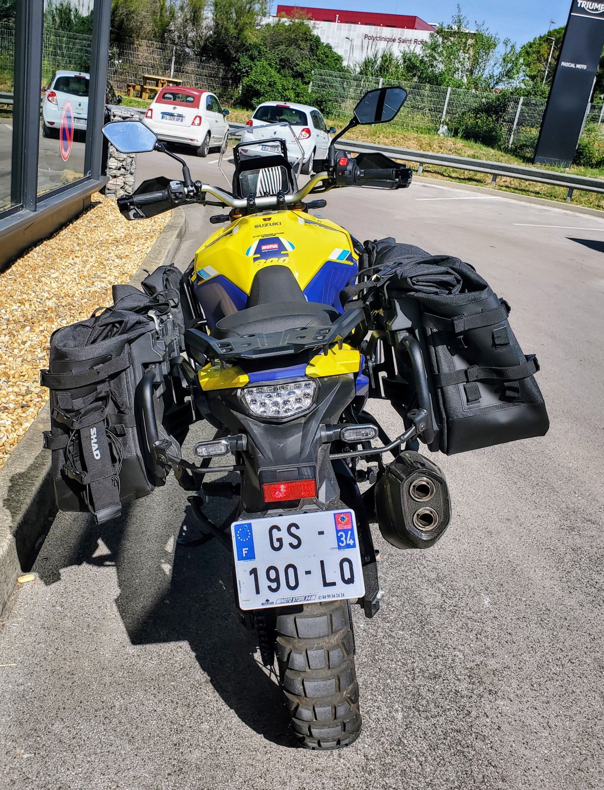 photo de SUZUKI V-STROM DL 800 DE 800 occasion de couleur  en vente à Montpellier n°3