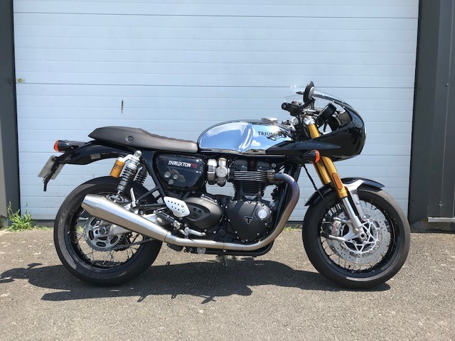 photo de TRIUMPH THRUXTON 1200 RS 1200 occasion de couleur  en vente à Vezin Le Coquet n°3