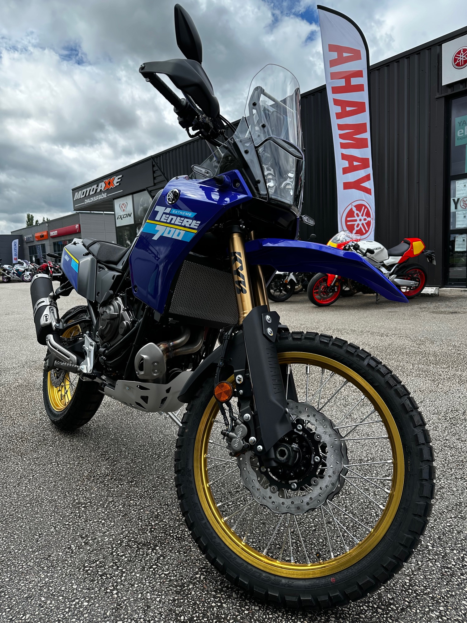 photo de YAMAHA TENERE 700 689 occasion de couleur  en vente à Sevrey n°2