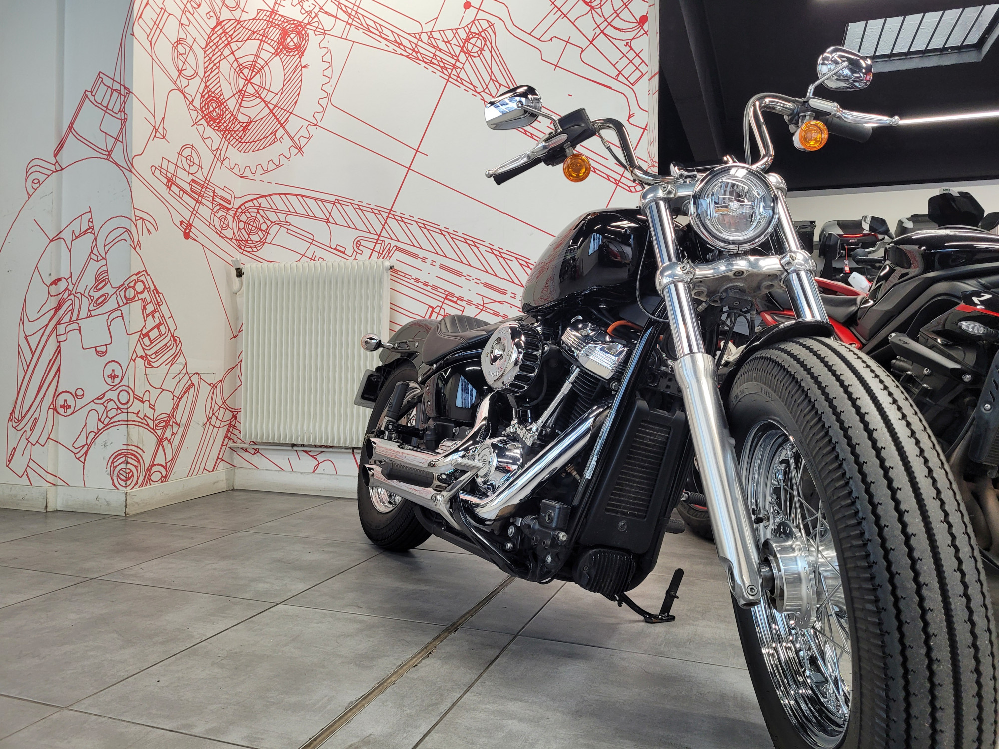 photo de HARLEY DAVIDSON SOFTAIL STANDARD 1745 1745 occasion de couleur  en vente à Paris 12 n°3