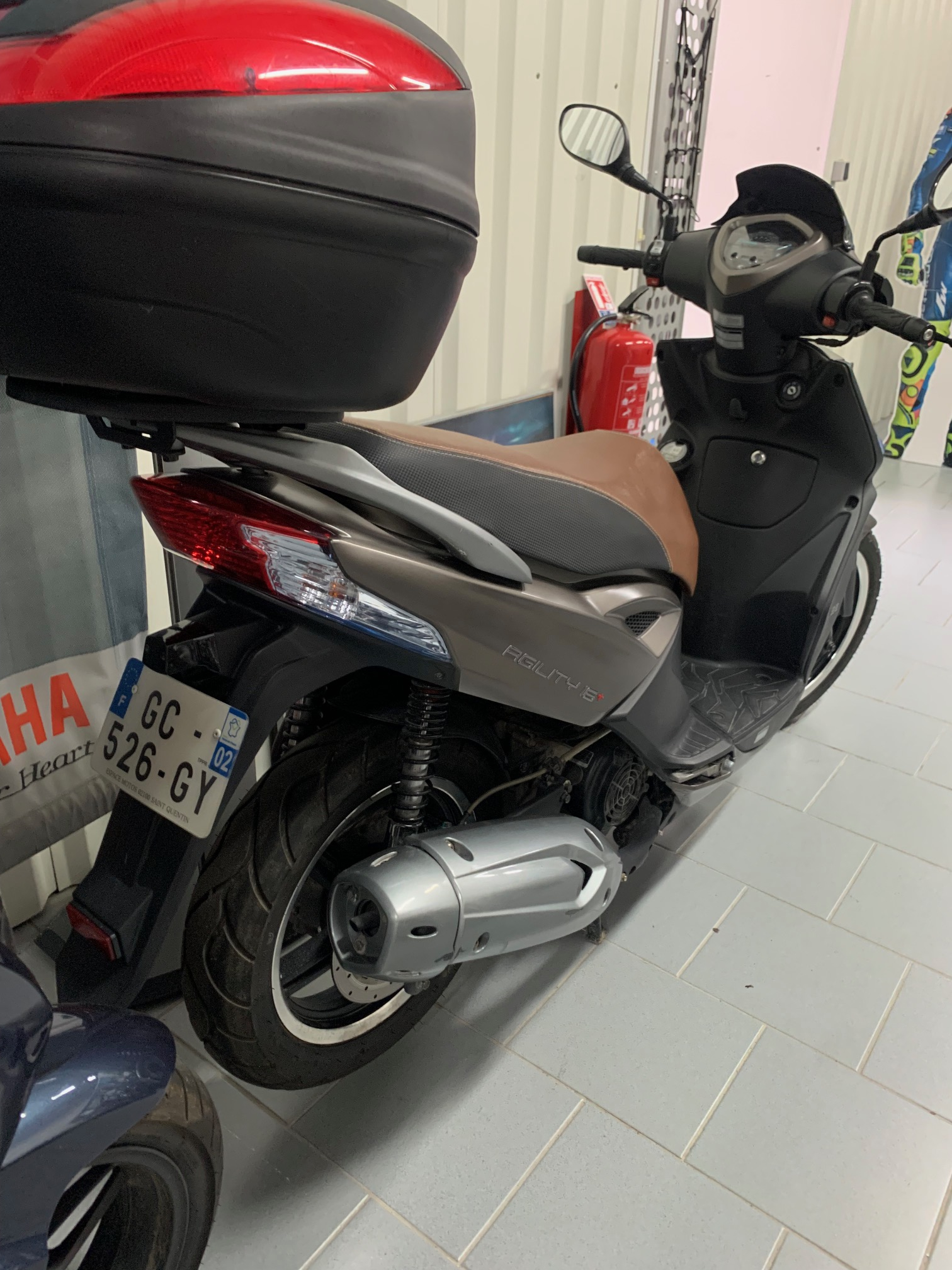 photo de KYMCO AGILITY 125 occasion de couleur  en vente à St Quentin n°3