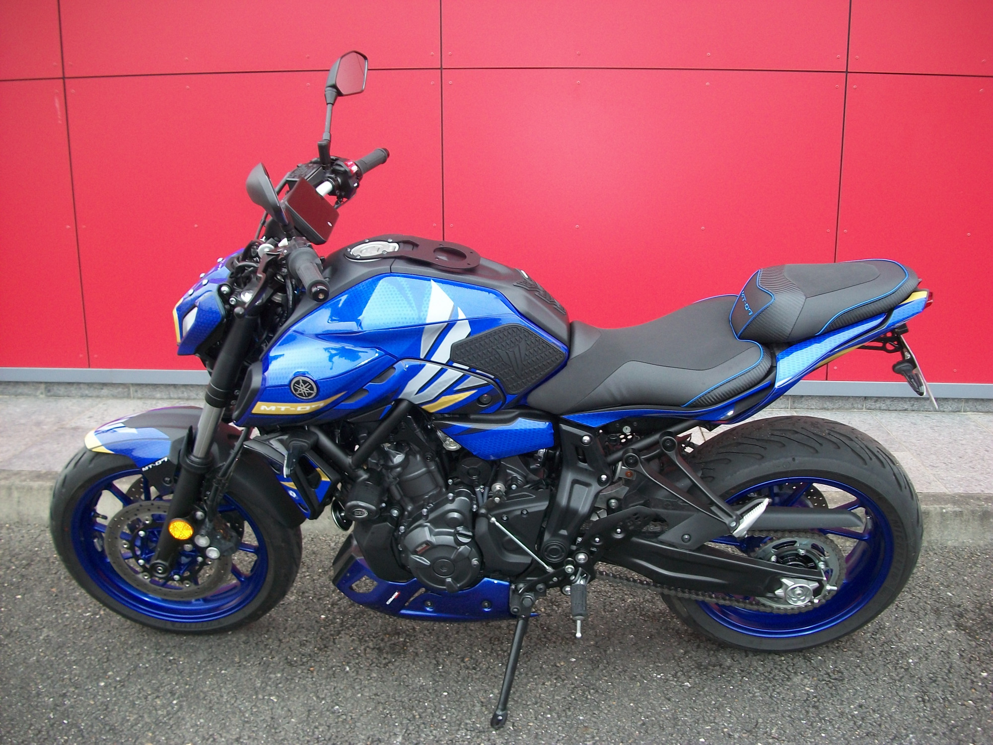 photo de YAMAHA MT-07 (47.5CV) 695 occasion de couleur  en vente à Fontenay Sur Eure n°3