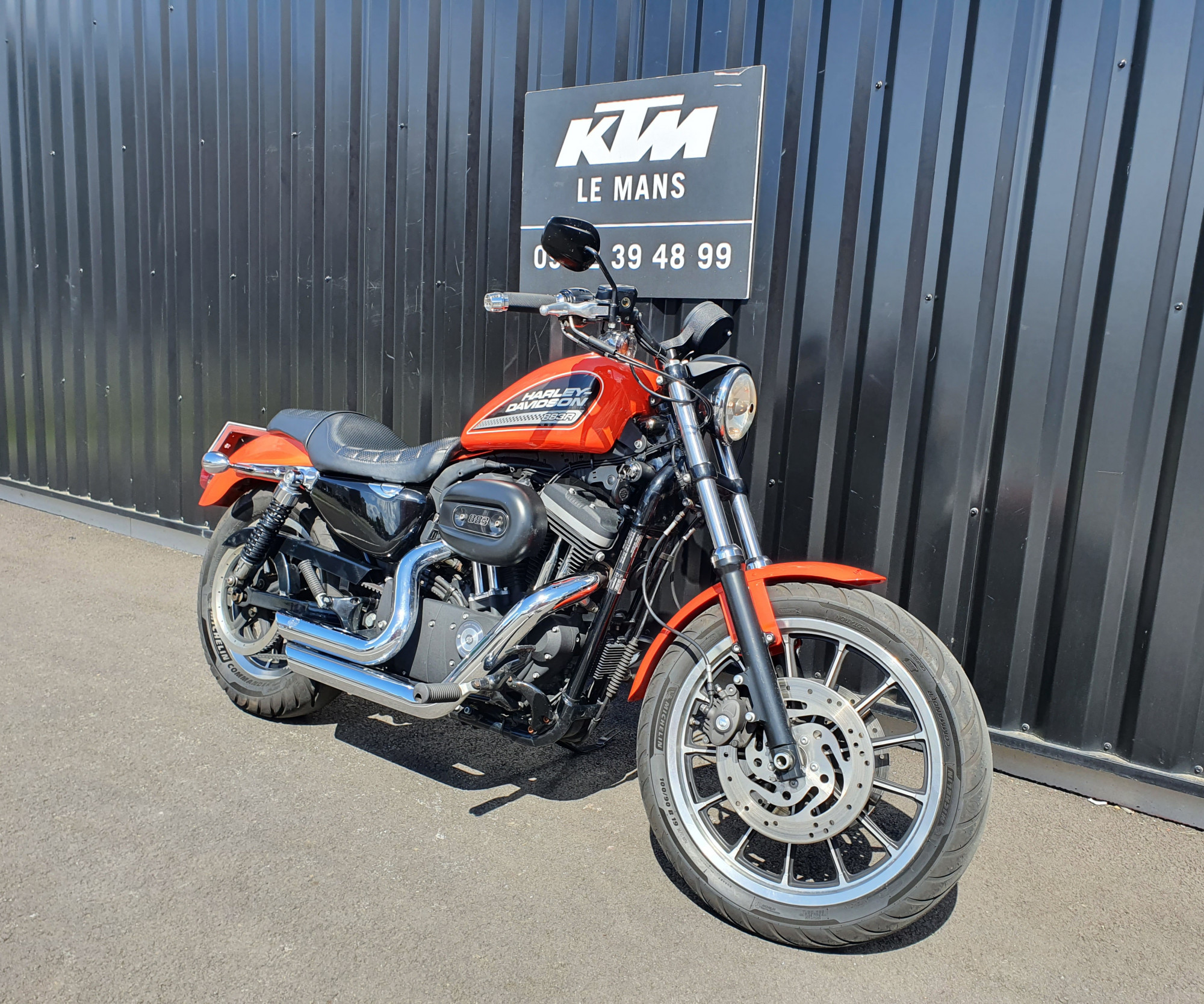 photo de HARLEY DAVIDSON SPORTSTER 883 883 occasion de couleur  en vente à Ruaudin n°3