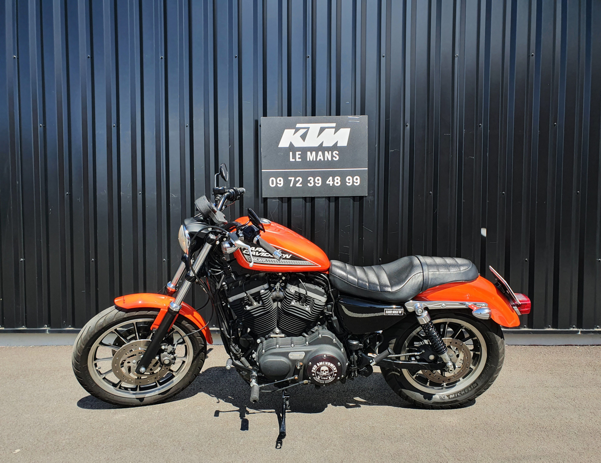 photo de HARLEY DAVIDSON SPORTSTER 883 883 occasion de couleur  en vente à Ruaudin n°2