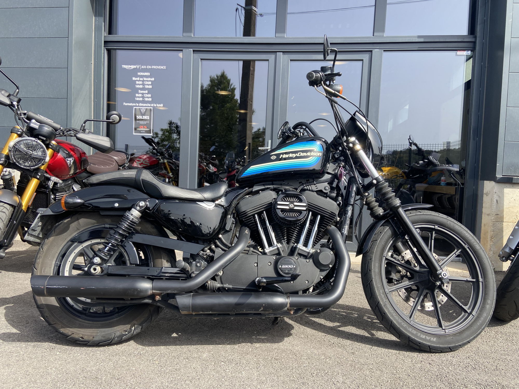 photo de HARLEY DAVIDSON SPORTSTER 1200 1200 occasion de couleur  en vente à Septemes Les Vallons n°3