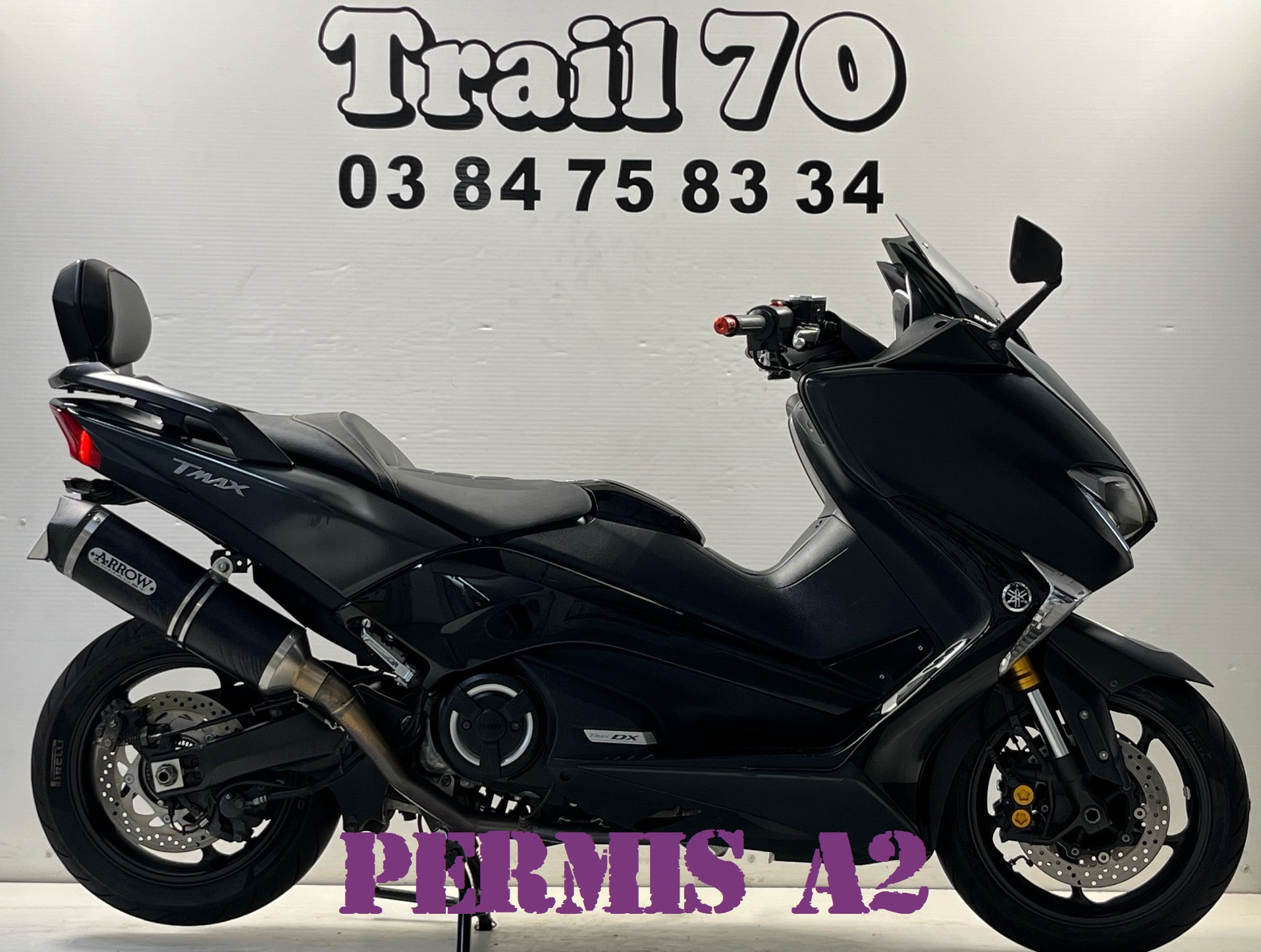 photo de YAMAHA XP T-MAX 530 DX 530 occasion de couleur  en vente à Vesoul n°2