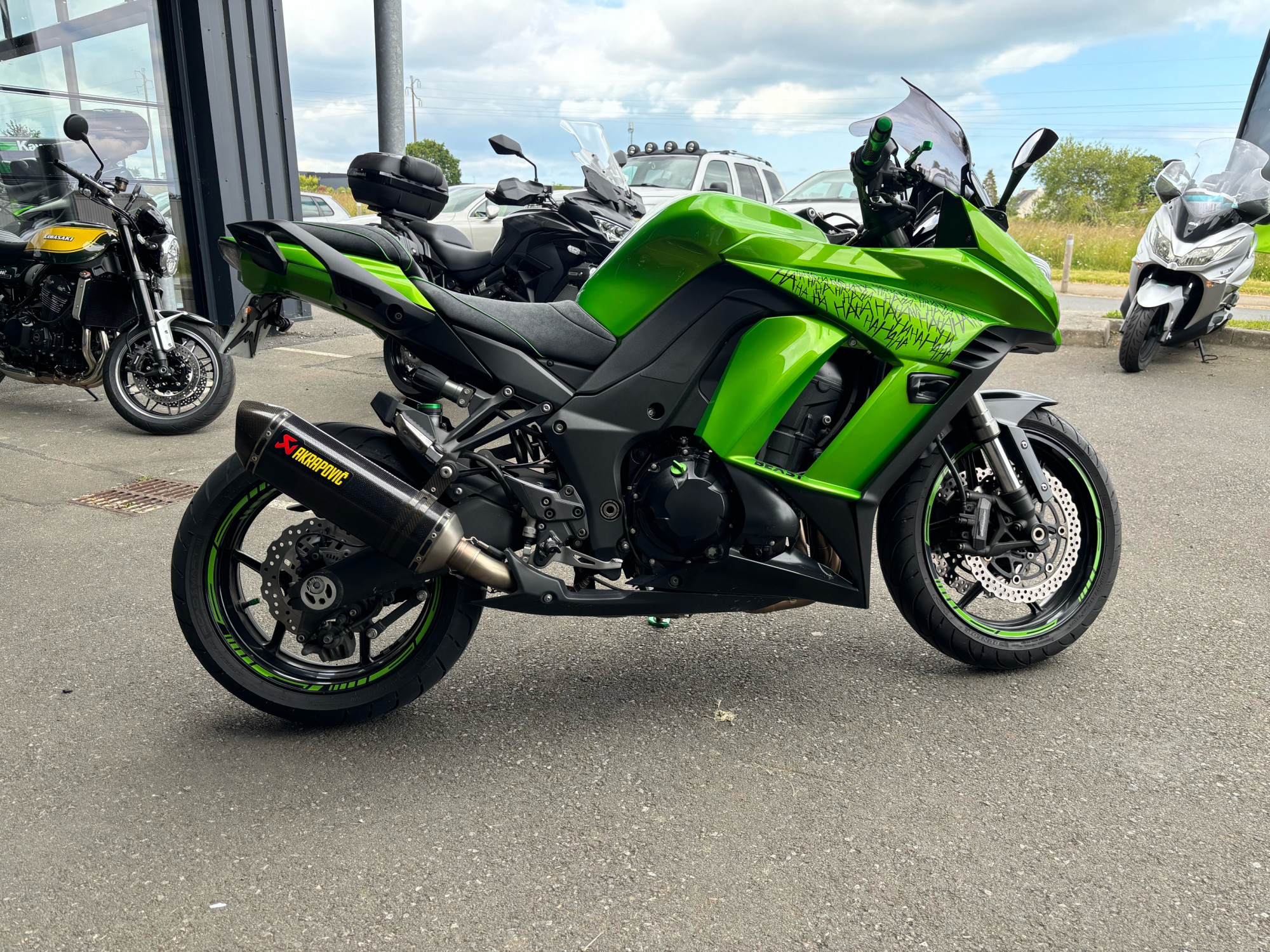 photo de KAWASAKI NINJA 1000 SX 1000 occasion de couleur  en vente à Tregueux n°3