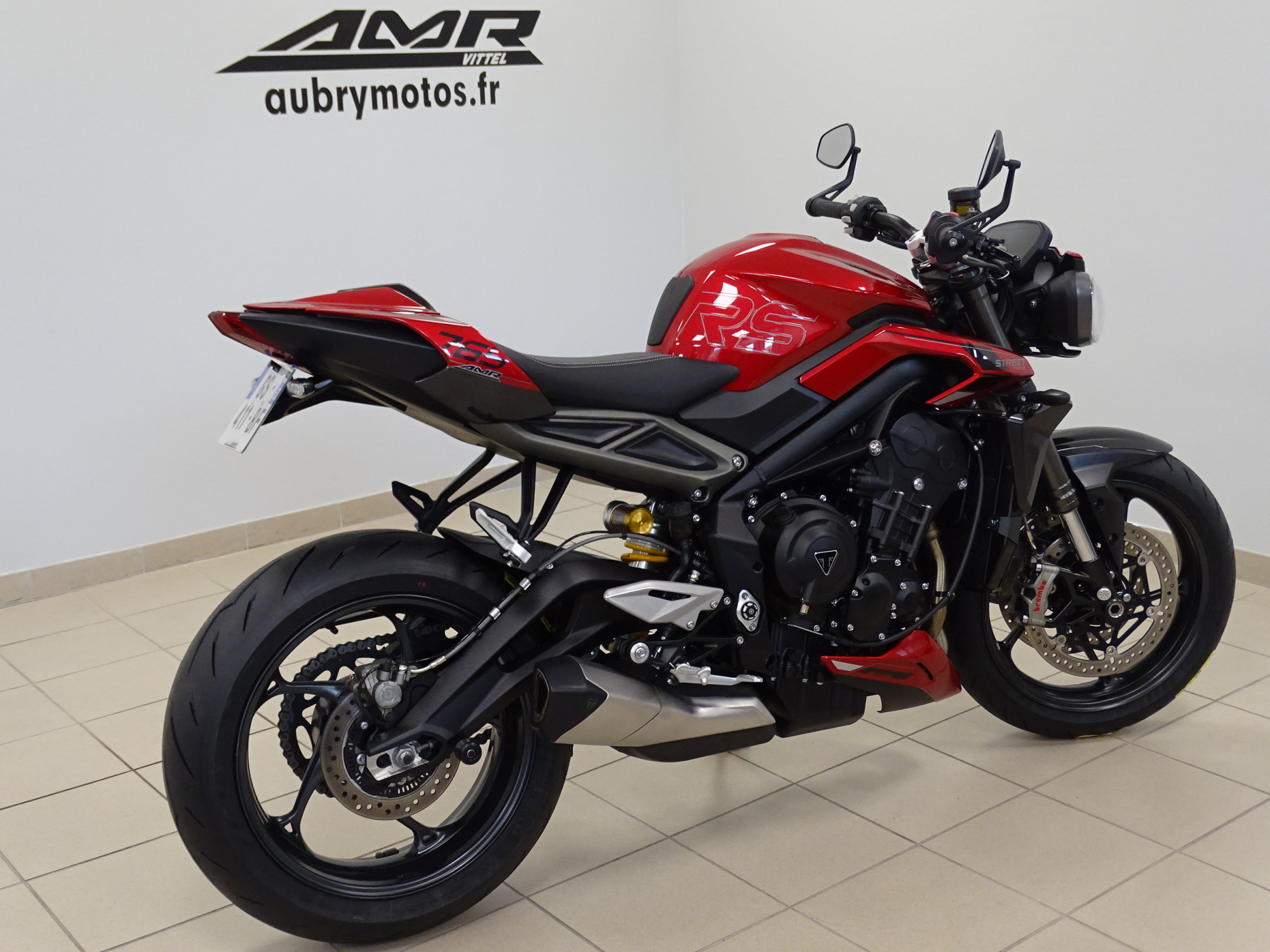 photo de TRIUMPH STREET TRIPLE 765 RS 765 occasion de couleur  en vente à Vittel n°1