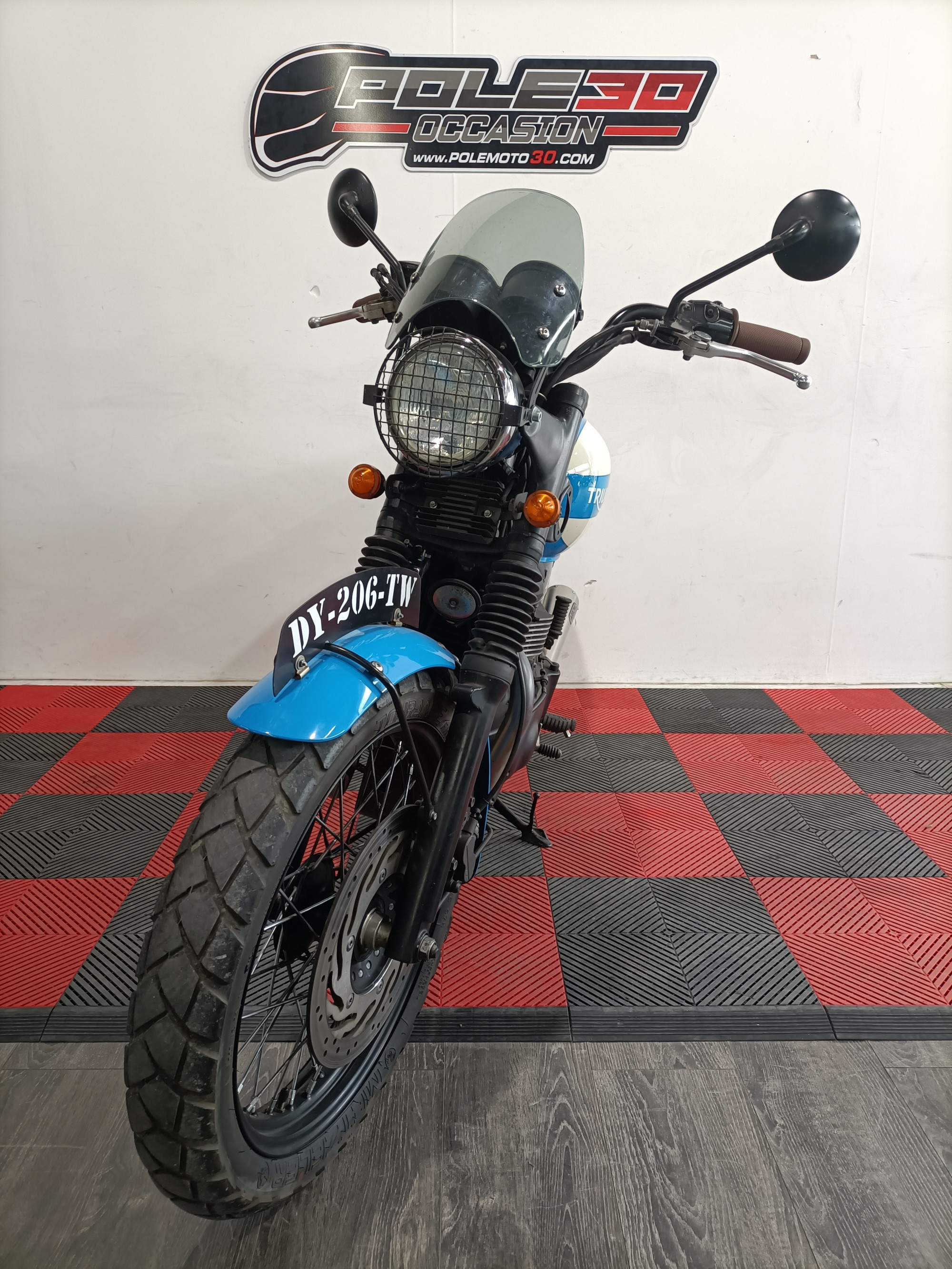 photo de TRIUMPH BONNEVILLE 865 T100 865 occasion de couleur  en vente à Nimes n°2