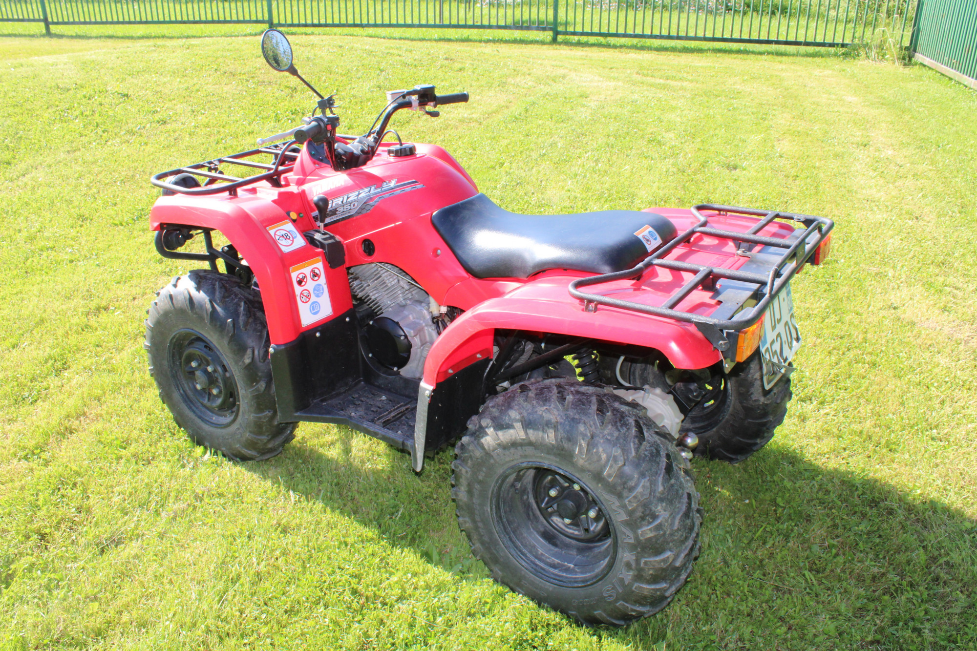 photo de YAMAHA 350 GRIZZLY 4X2 MAGA 350 occasion de couleur  en vente à Beton Bazoches n°3