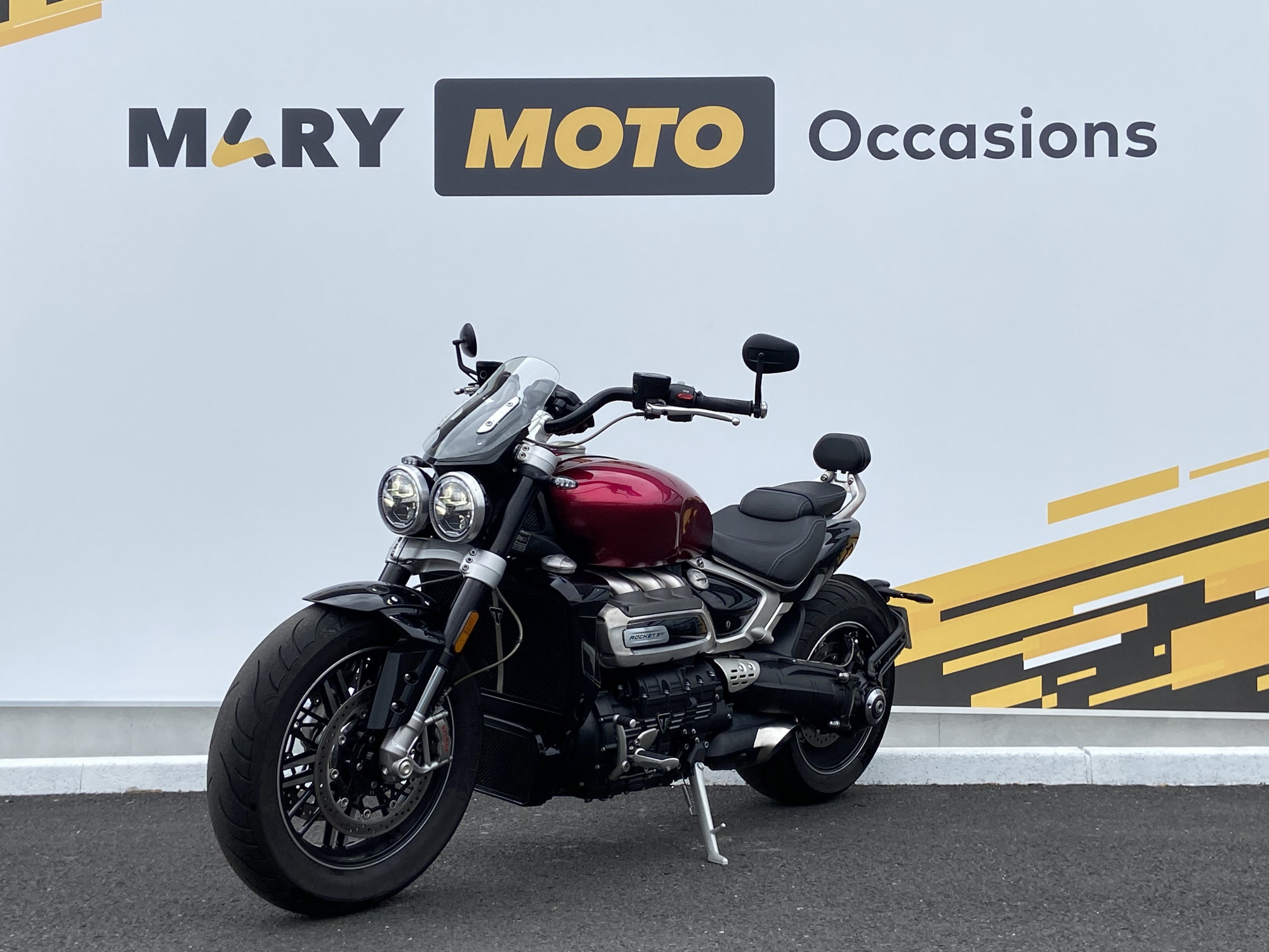 photo de TRIUMPH ROCKET 3 GT 2500 occasion de couleur  en vente à Bieville Beuville n°2