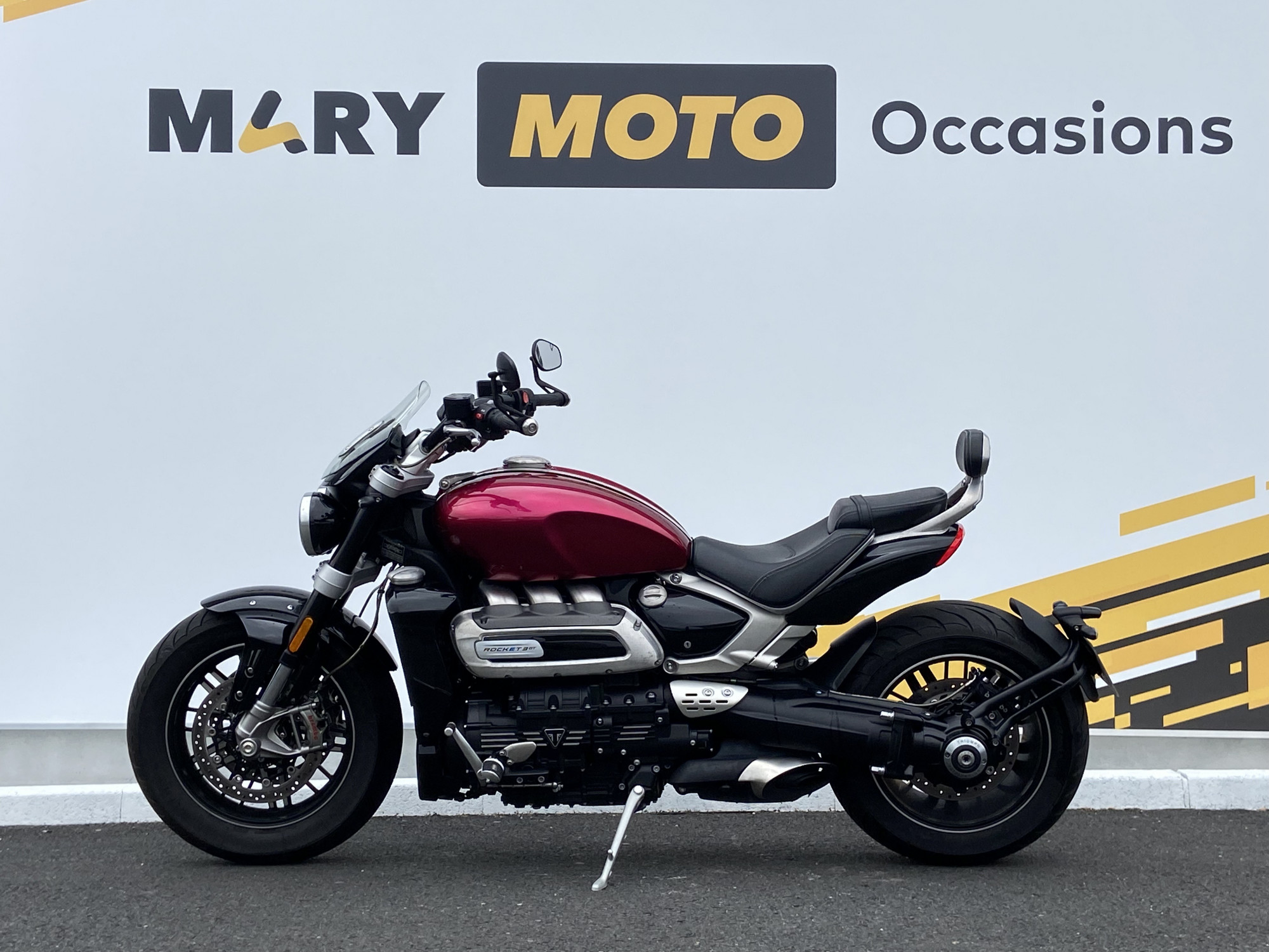 photo de TRIUMPH ROCKET 3 GT 2500 occasion de couleur  en vente à Bieville Beuville n°3