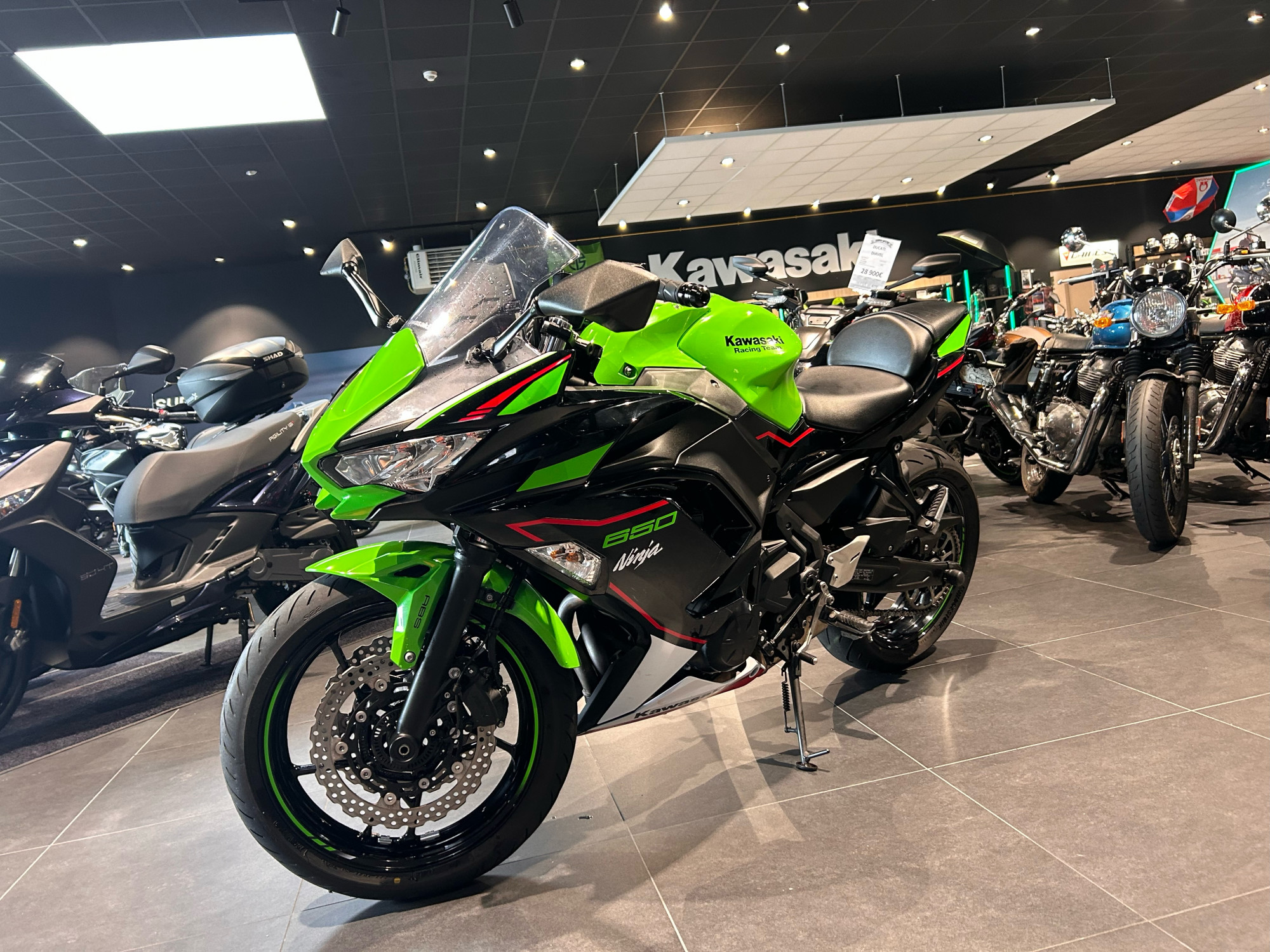 photo de KAWASAKI NINJA 650 47.5 650 occasion de couleur  en vente à Lorient n°2