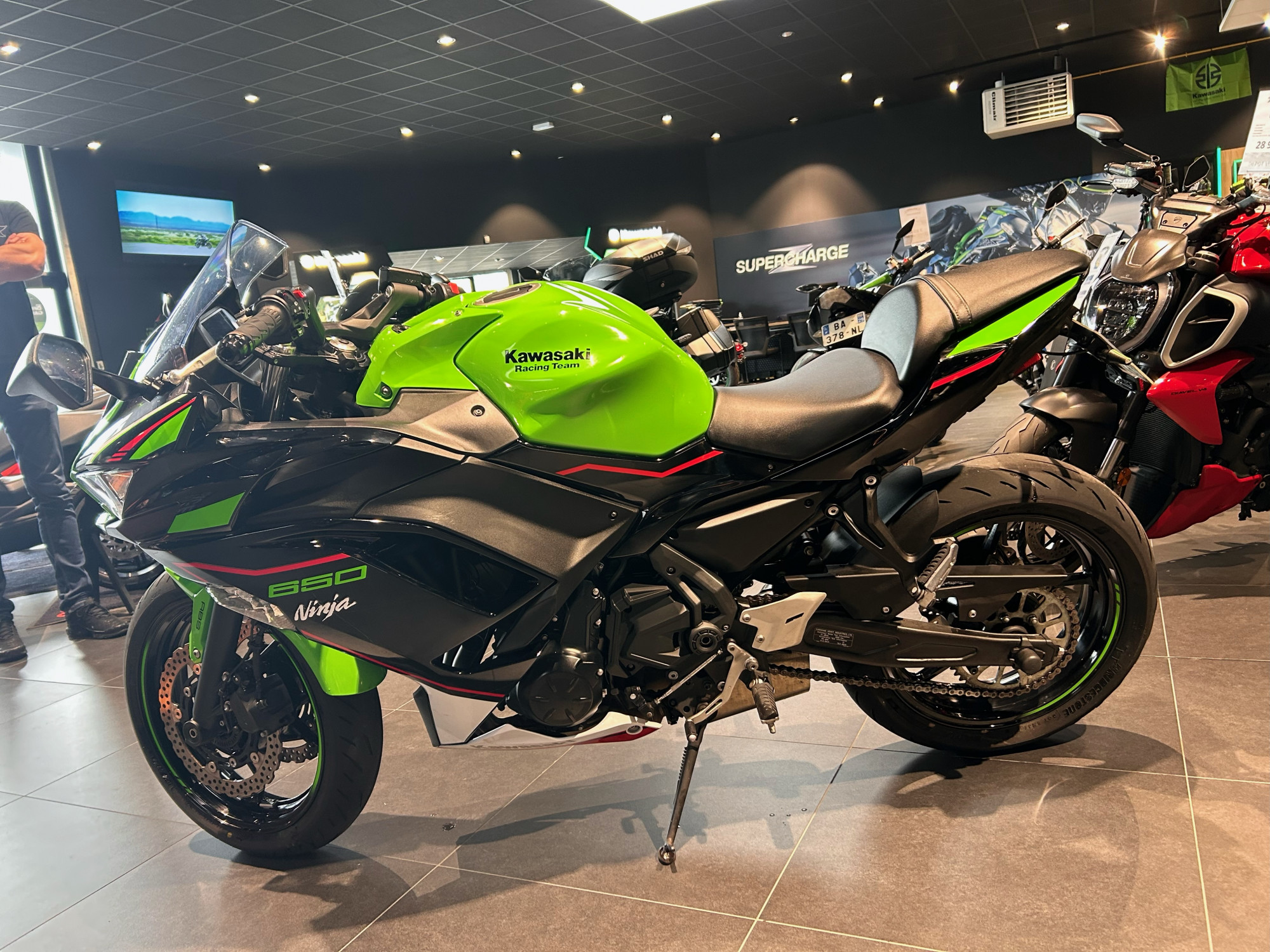 photo de KAWASAKI NINJA 650 47.5 650 occasion de couleur  en vente à Lorient n°3