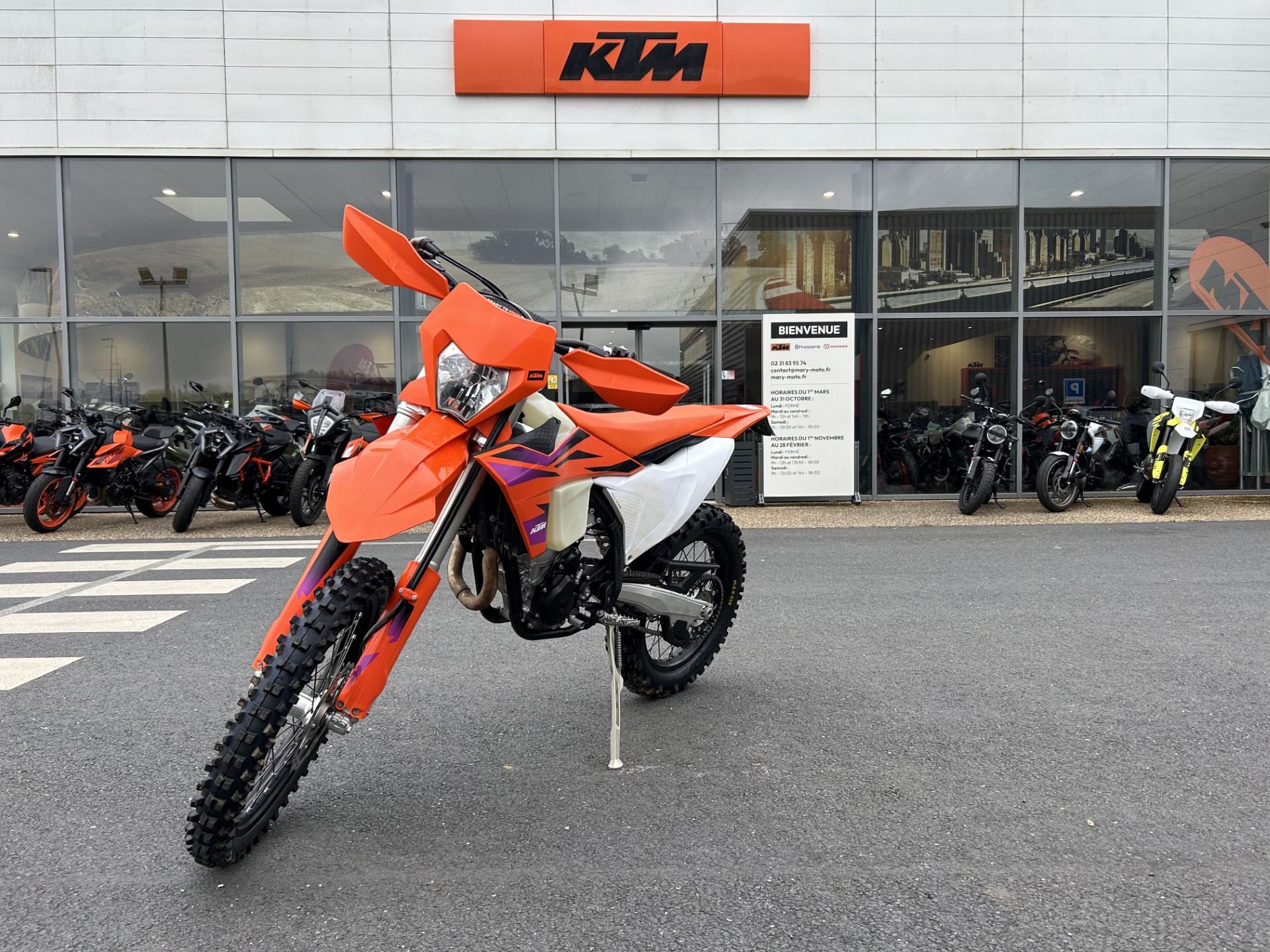 photo de KTM EXC-F 350 (END) 350 occasion de couleur  en vente à Bieville Beuville n°2