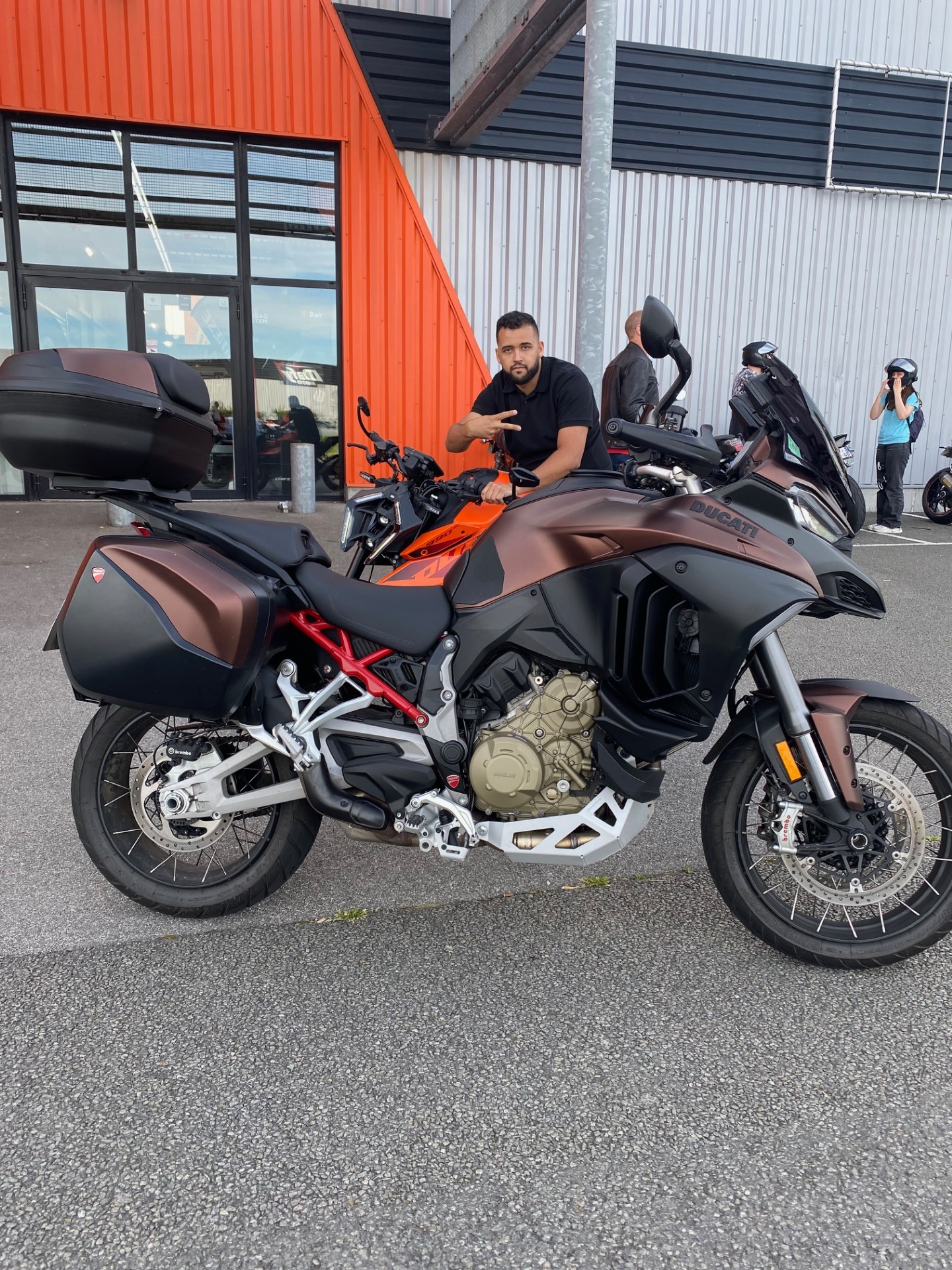 photo de DUCATI MULTISTRADA V4 S 1153 occasion de couleur  en vente à Seclin n°3