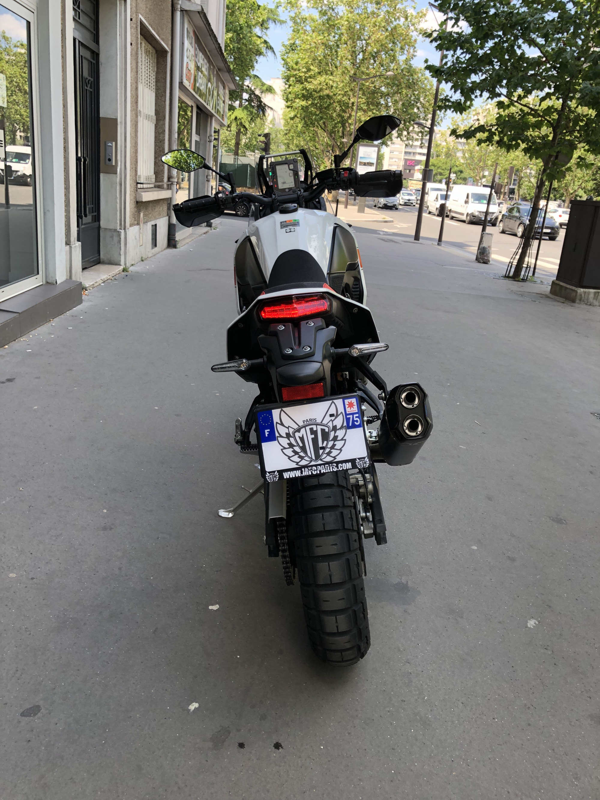 photo de YAMAHA XTZ 690 TENERE 700 occasion de couleur  en vente à Paris 17 n°2