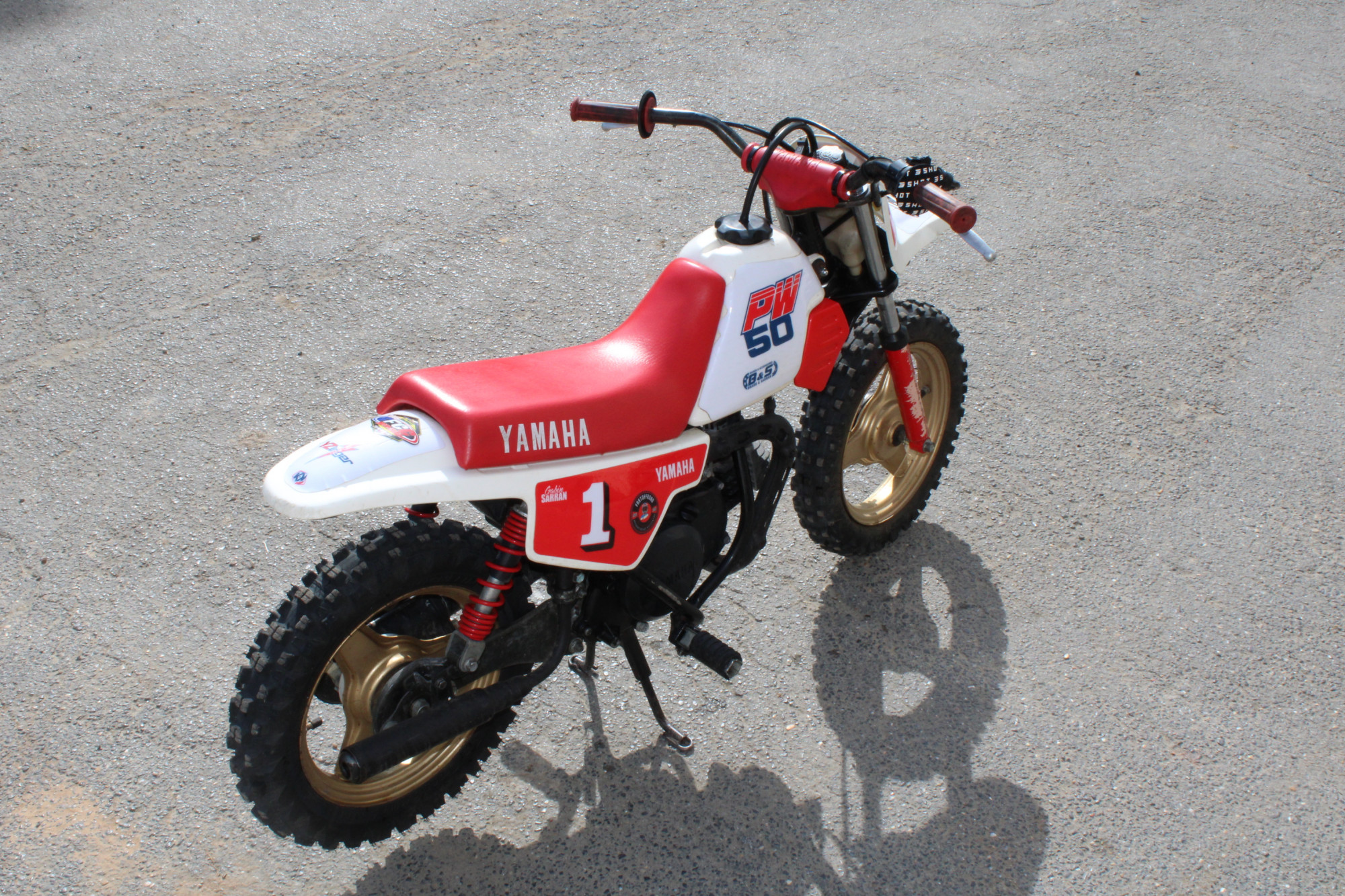 photo de YAMAHA PW 50 occasion de couleur  en vente   Beton Bazoches