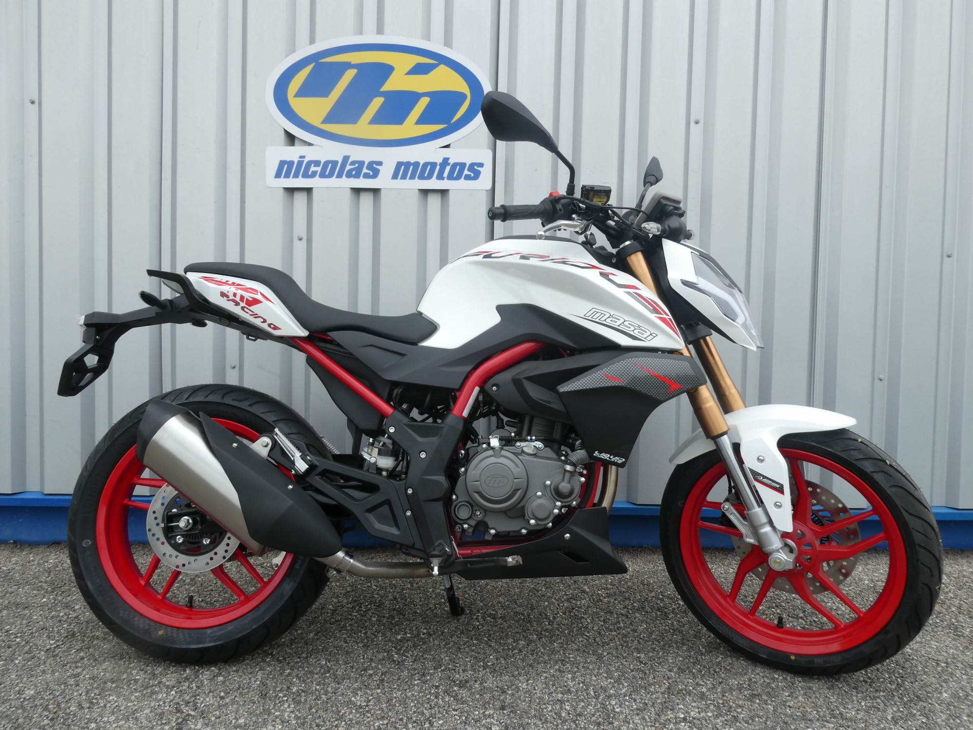 photo de MASAI FURIOUS RACING 125 occasion de couleur  en vente à Annonay n°3