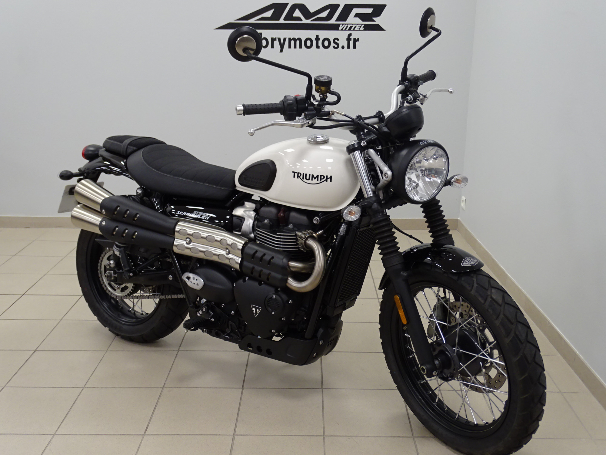 photo de TRIUMPH SCRAMBLER 900 900 occasion de couleur  en vente à Vittel n°2