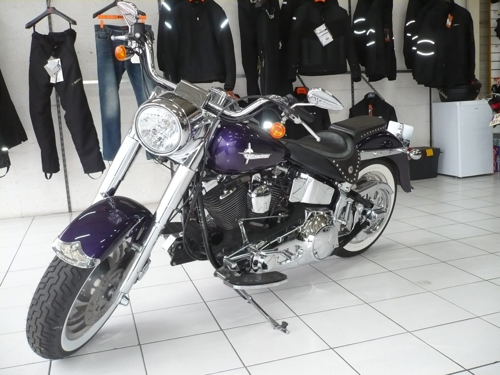 photo de HARLEY DAVIDSON SOFTAIL HERITAGE 1340 CLASSIC 1340 occasion de couleur  en vente à Grenay n°2