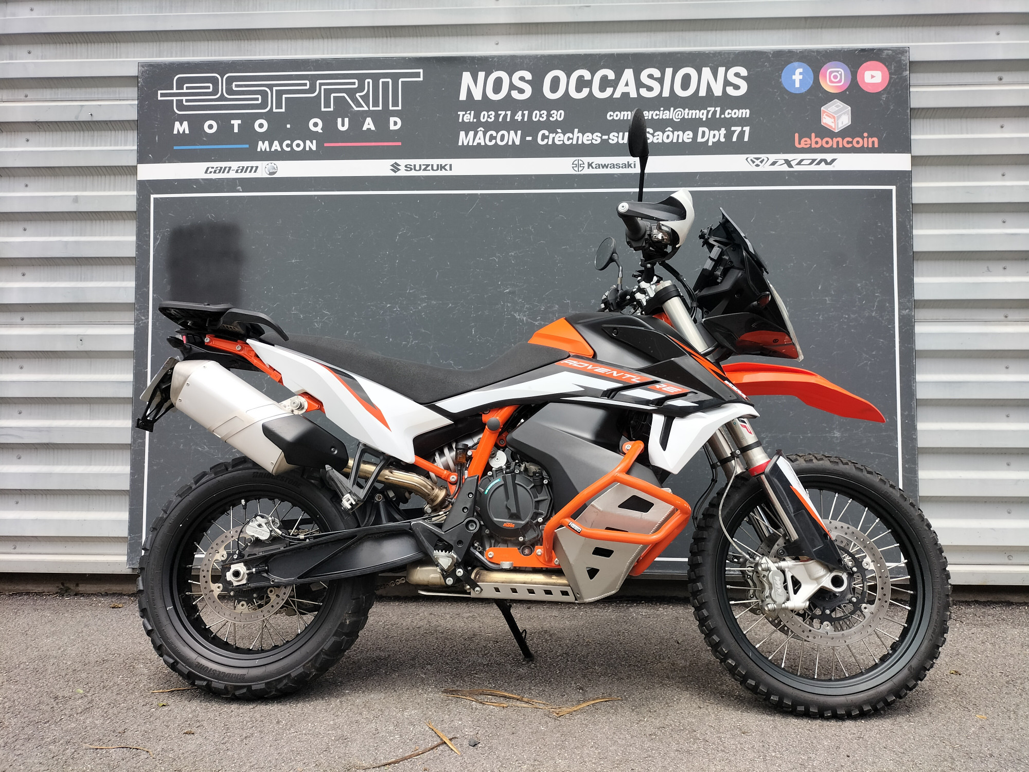 photo de KTM 890 ADVENTURE R 890 occasion de couleur  en vente à Creches Sur Saone n°2