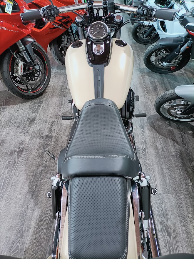 photo de HARLEY DAVIDSON DYNA FAT BOB 1690 1690 occasion de couleur  en vente à Nimes n°3