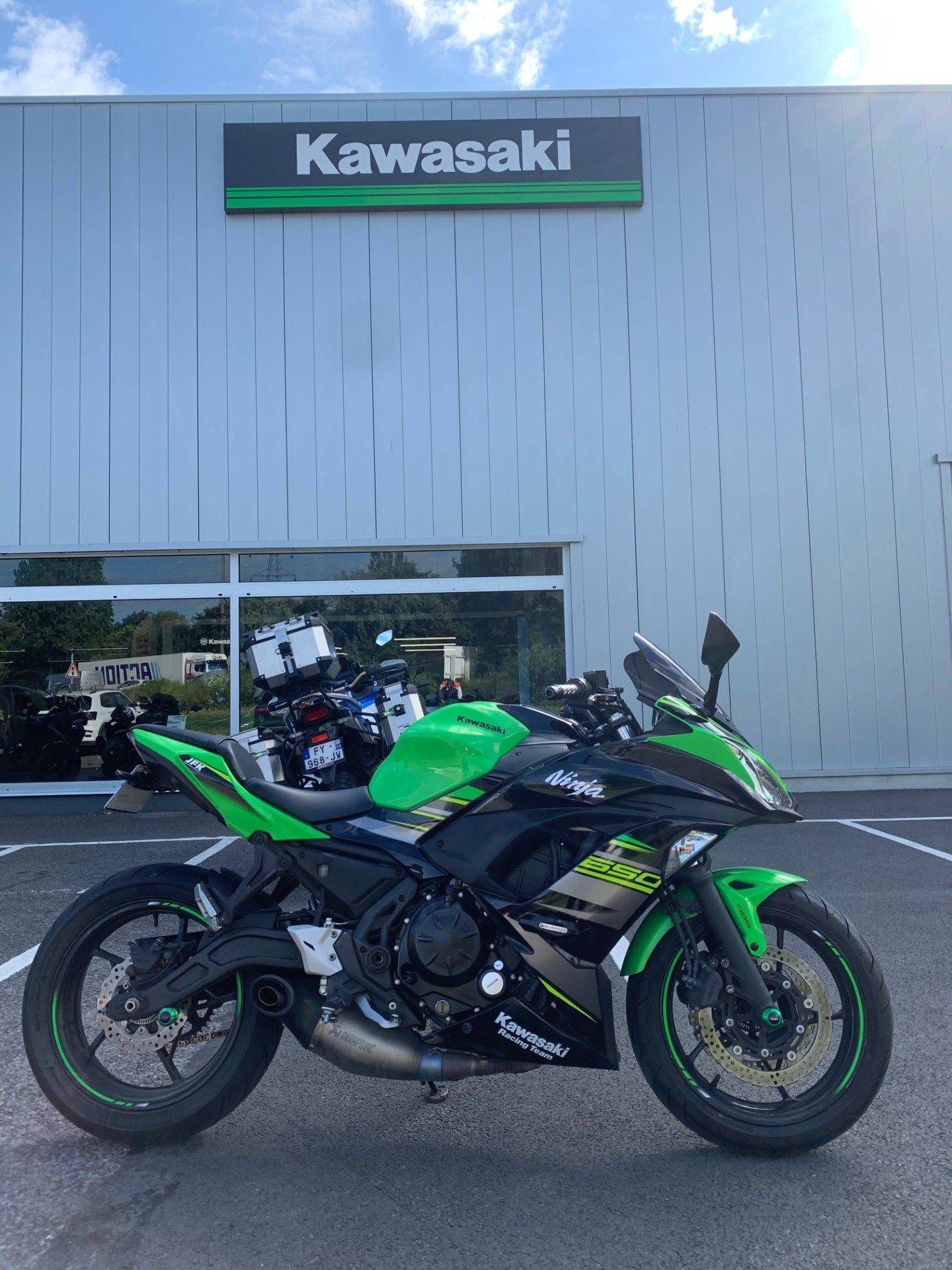 photo de KAWASAKI NINJA 650 47.5 650 occasion de couleur  en vente à Dunkerque n°2