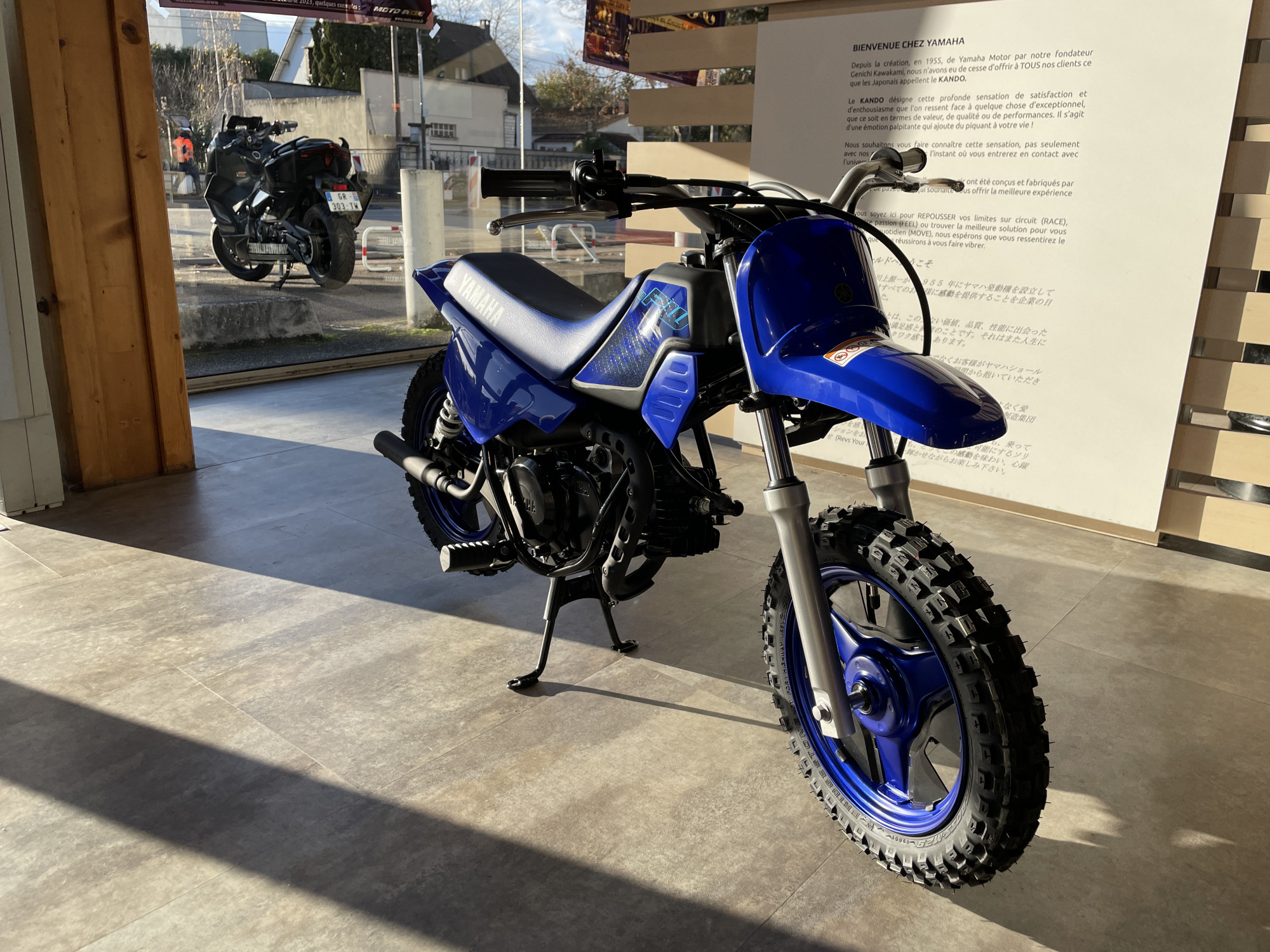 photo de YAMAHA PW 50 occasion de couleur  en vente à Vernon n°3