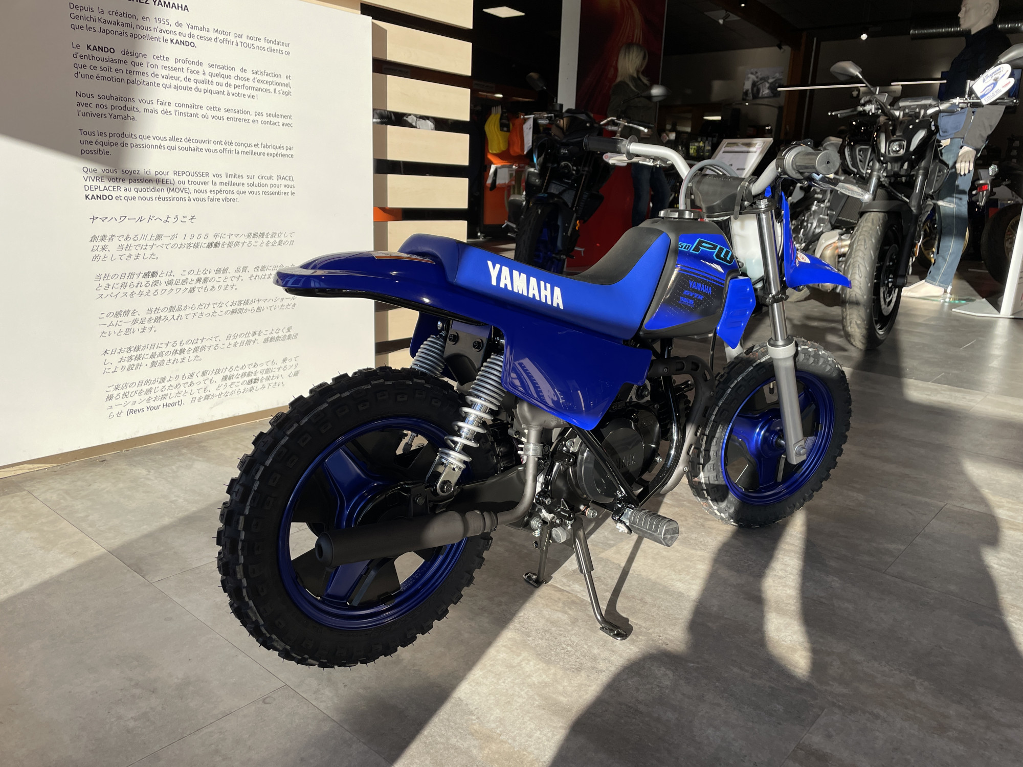 photo de YAMAHA PW 50 occasion de couleur  en vente à Vernon n°2