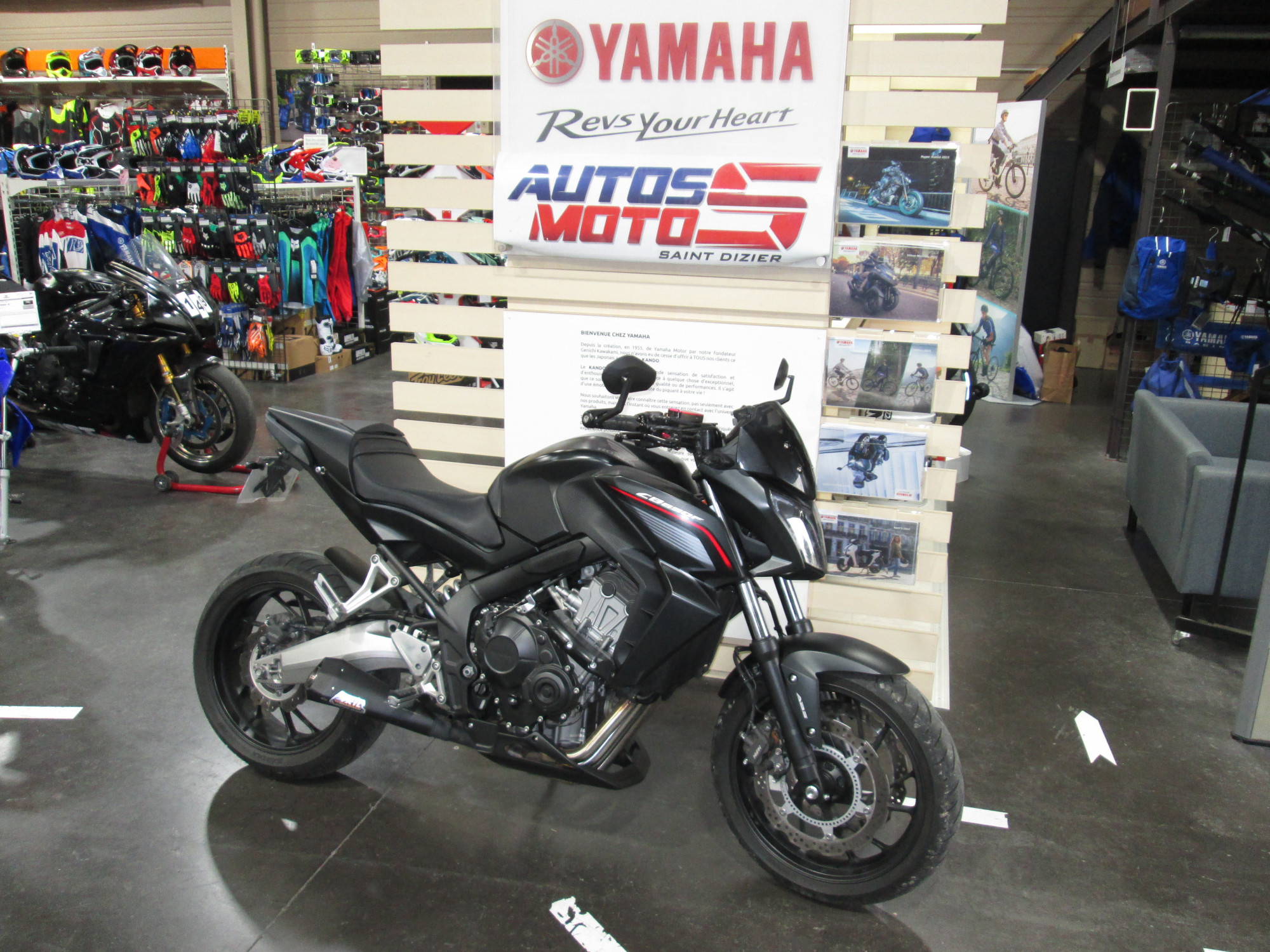 Annonce moto Honda 650 CBF (permis A2)