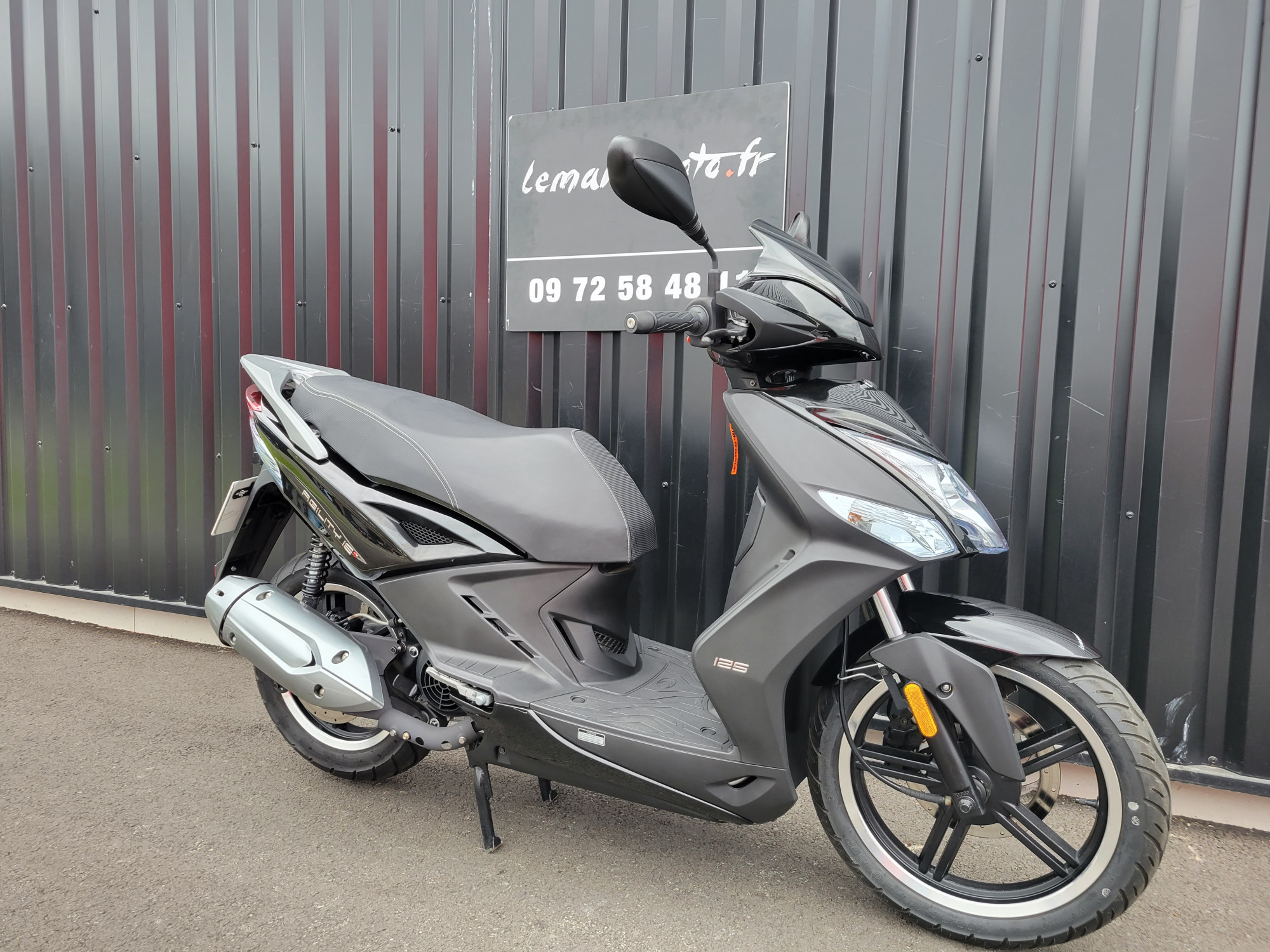 photo de KYMCO AGILITY 125 16+ 125 occasion de couleur  en vente à Ruaudin n°3