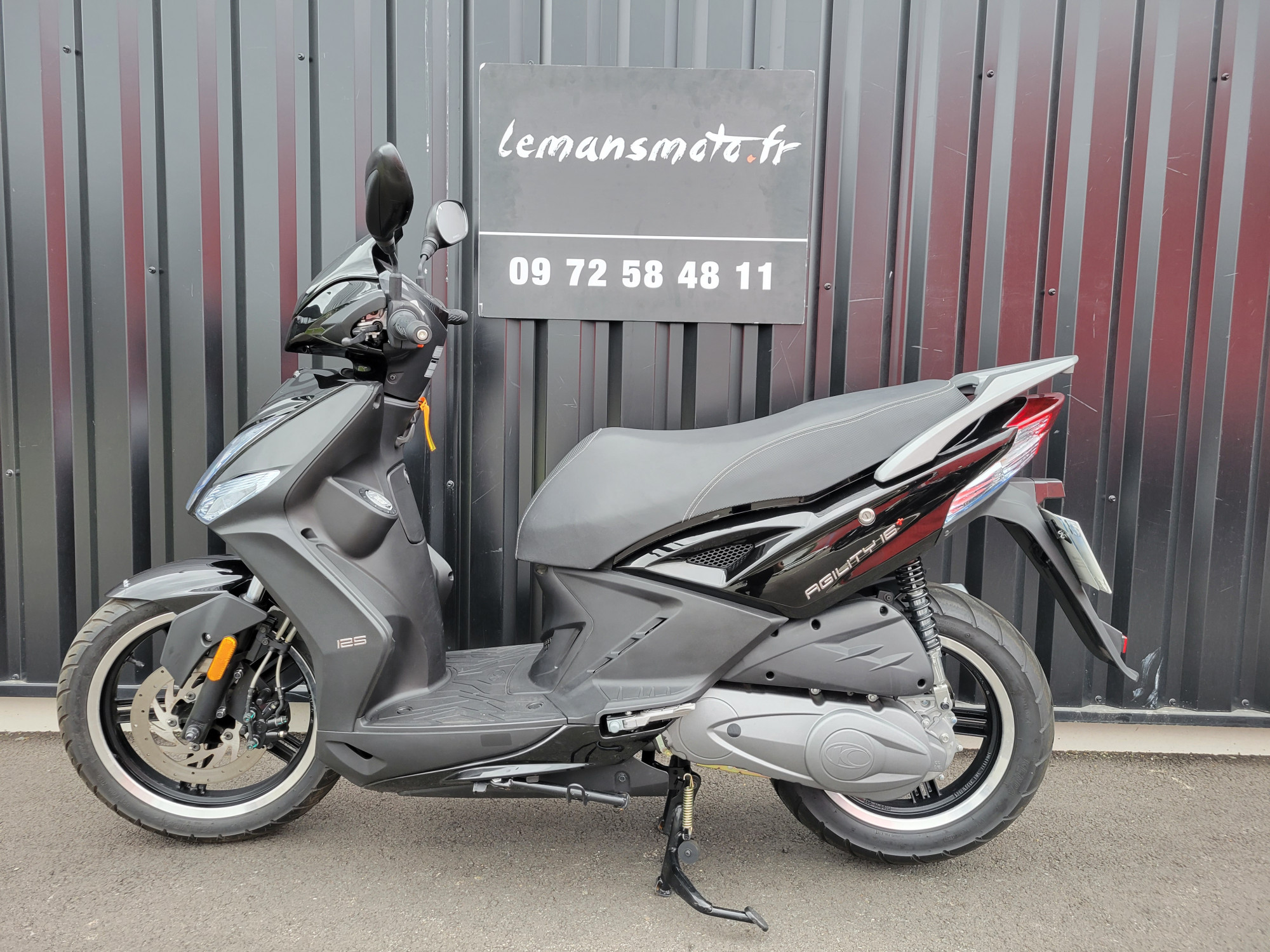 photo de KYMCO AGILITY 125 16+ 125 occasion de couleur  en vente à Ruaudin n°2