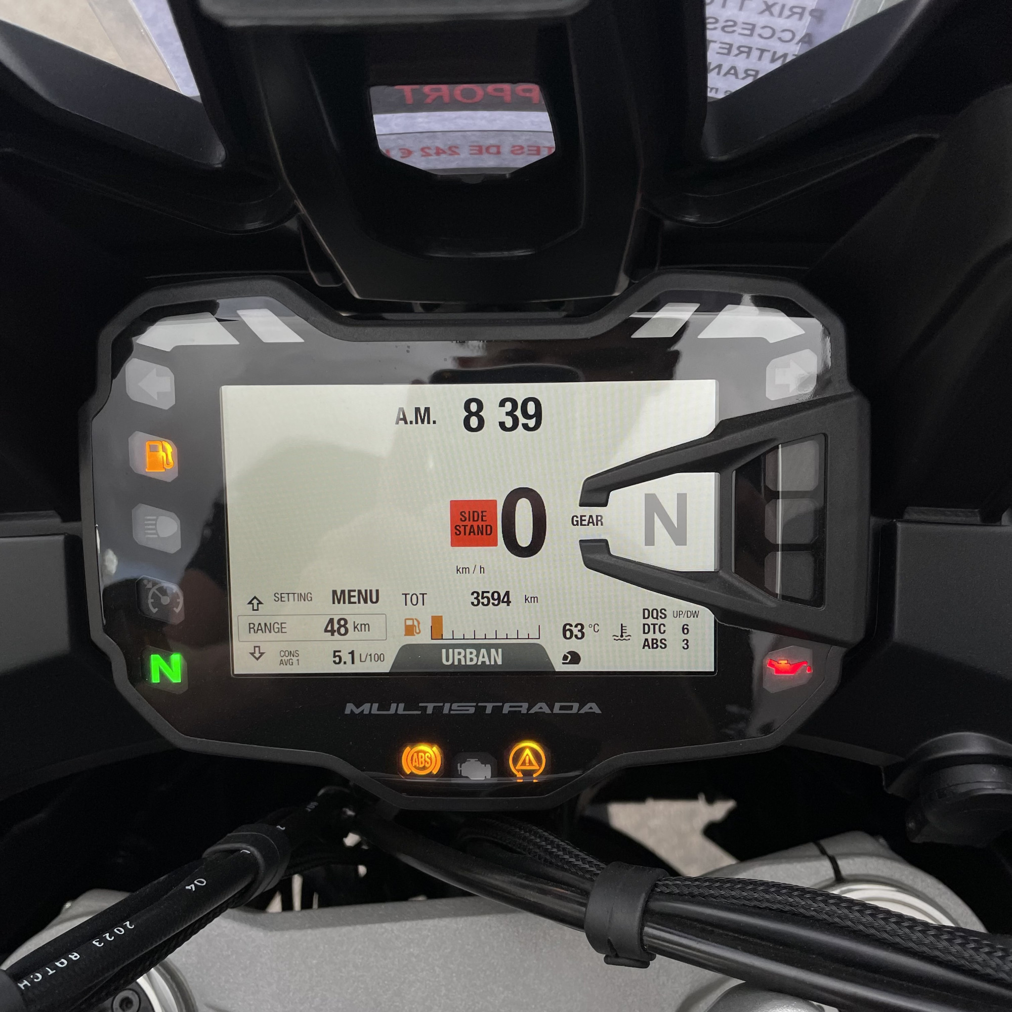 photo de DUCATI MULTISTRADA V2 S 937 occasion de couleur  en vente   Perpignan