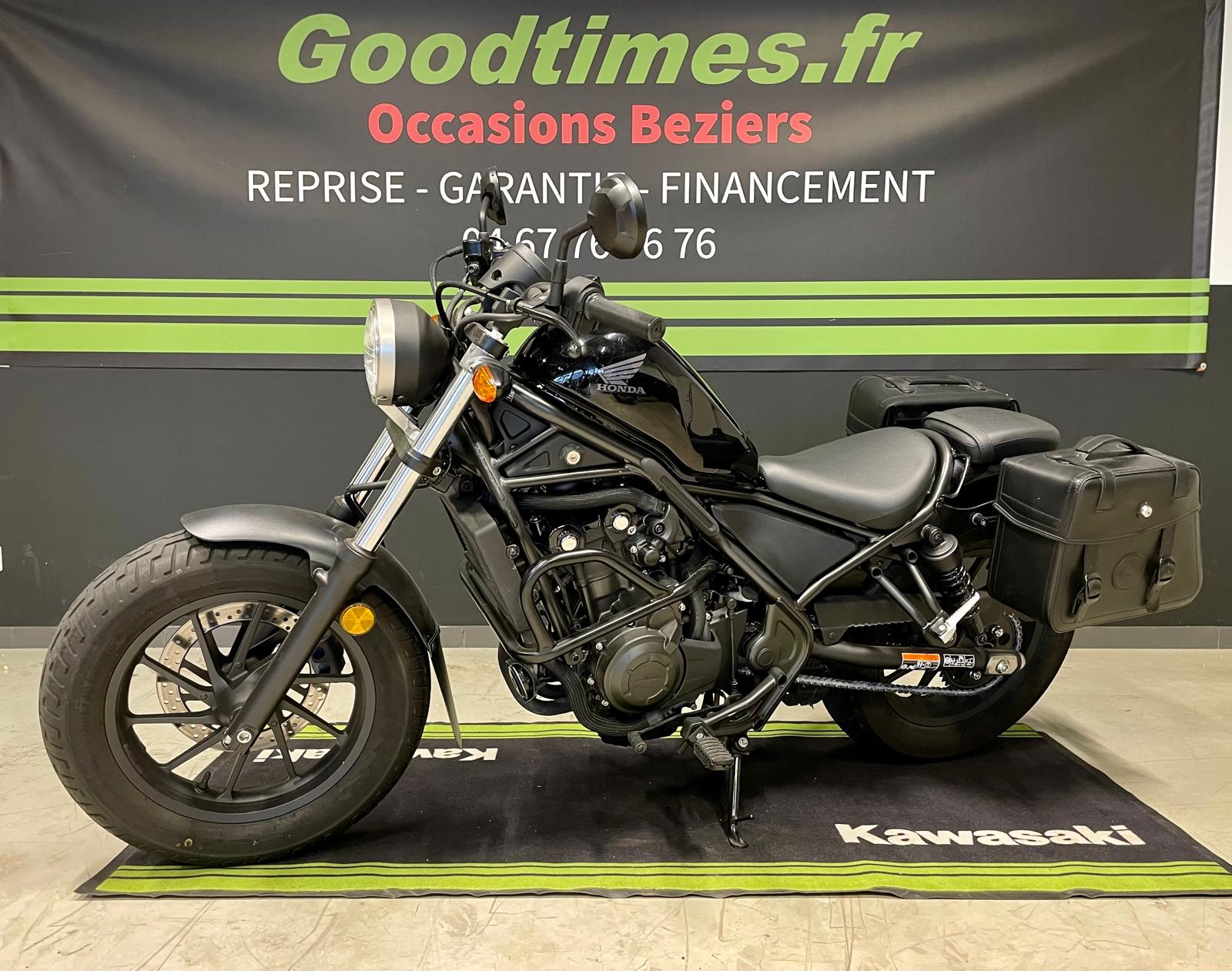 photo de HONDA REBEL 500 500 occasion de couleur  en vente à Villeneuve Les Beziers n°2