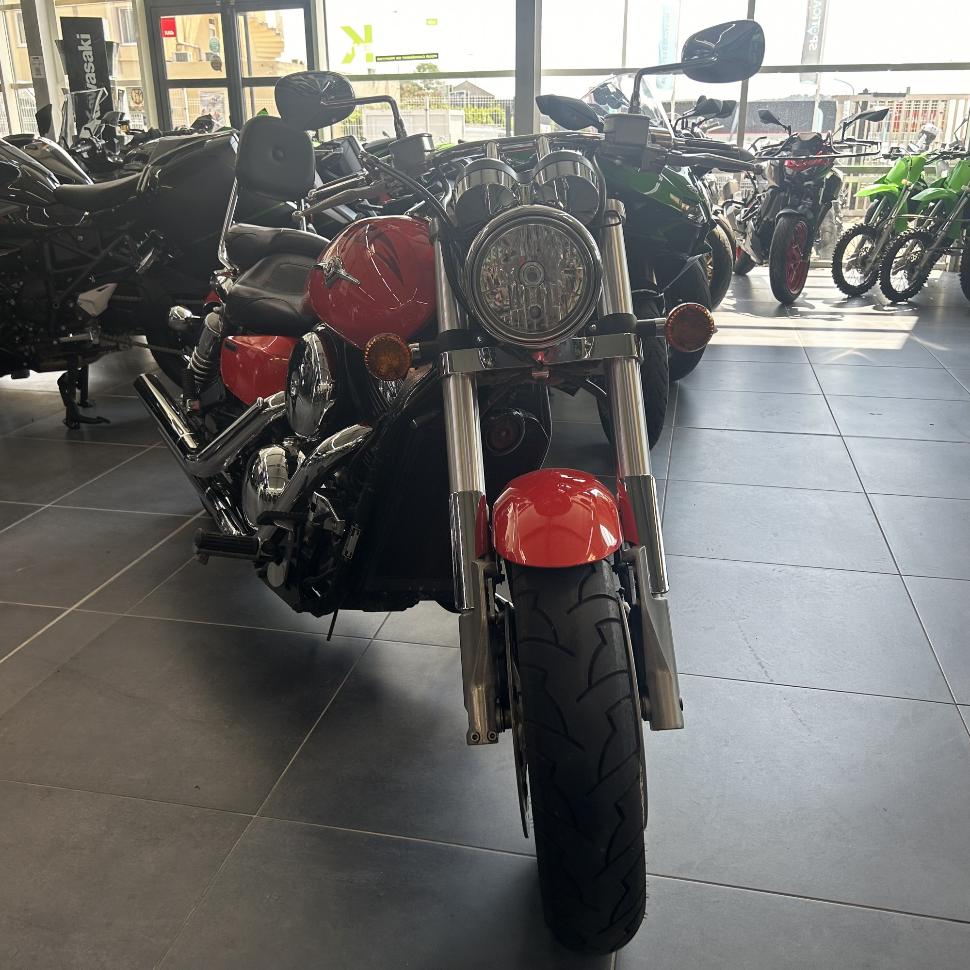 photo de KAWASAKI MEAN STREAK 1600 occasion de couleur  en vente à Ales n°3